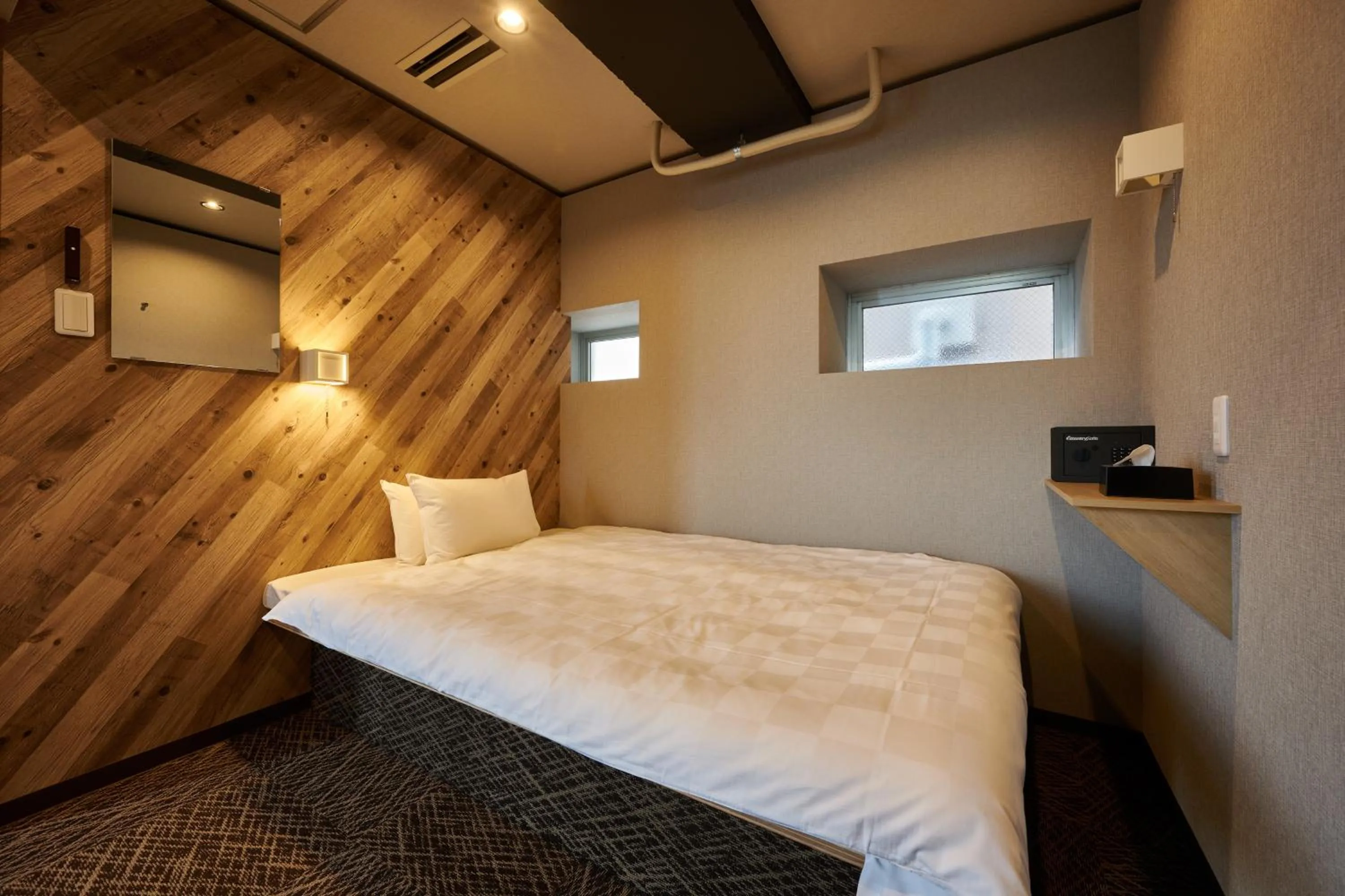 Bed in CAPSULE HOTEL CONTINUE NijojoKita