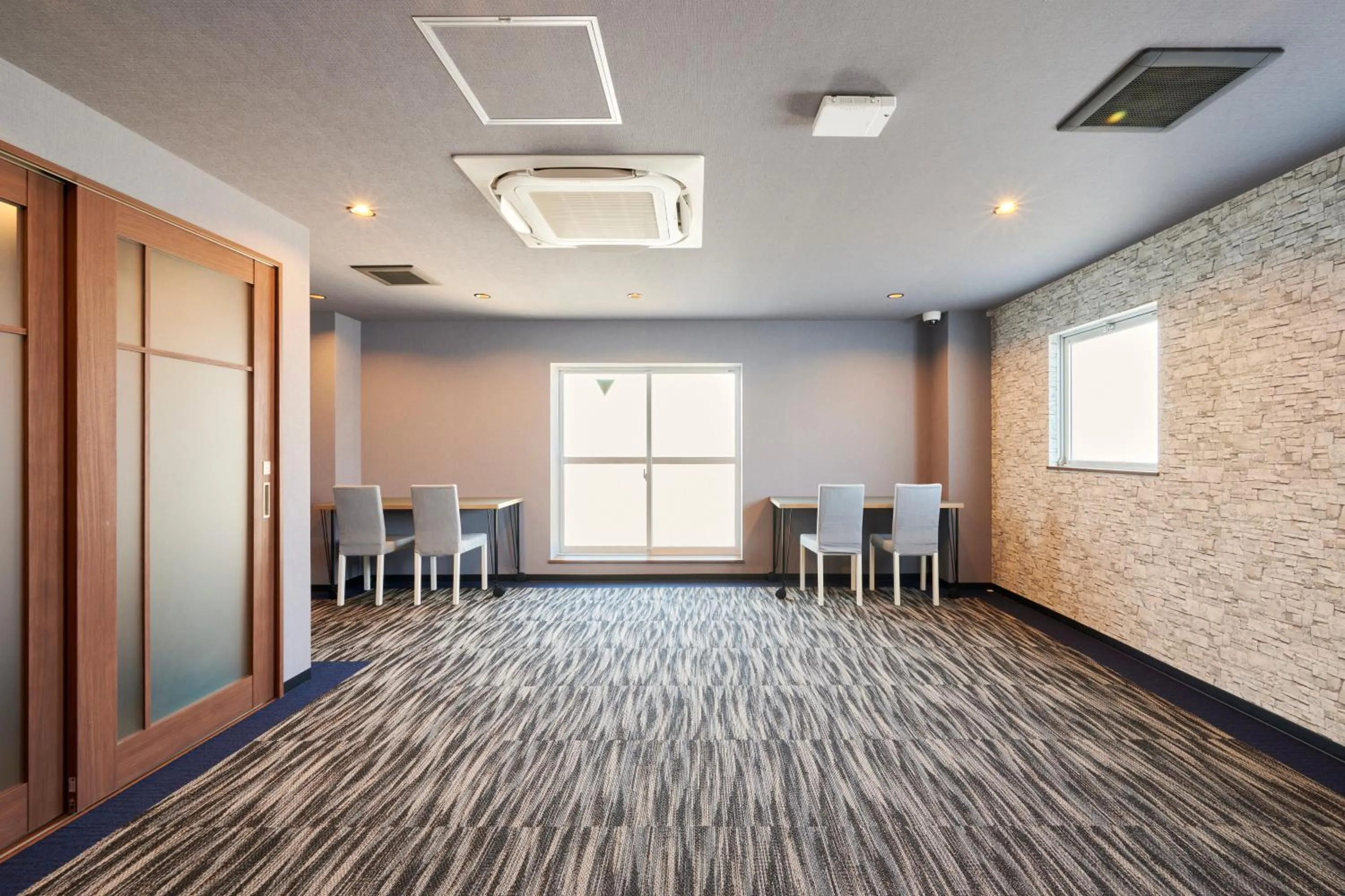 Communal lounge/ TV room in CAPSULE HOTEL CONTINUE NijojoKita