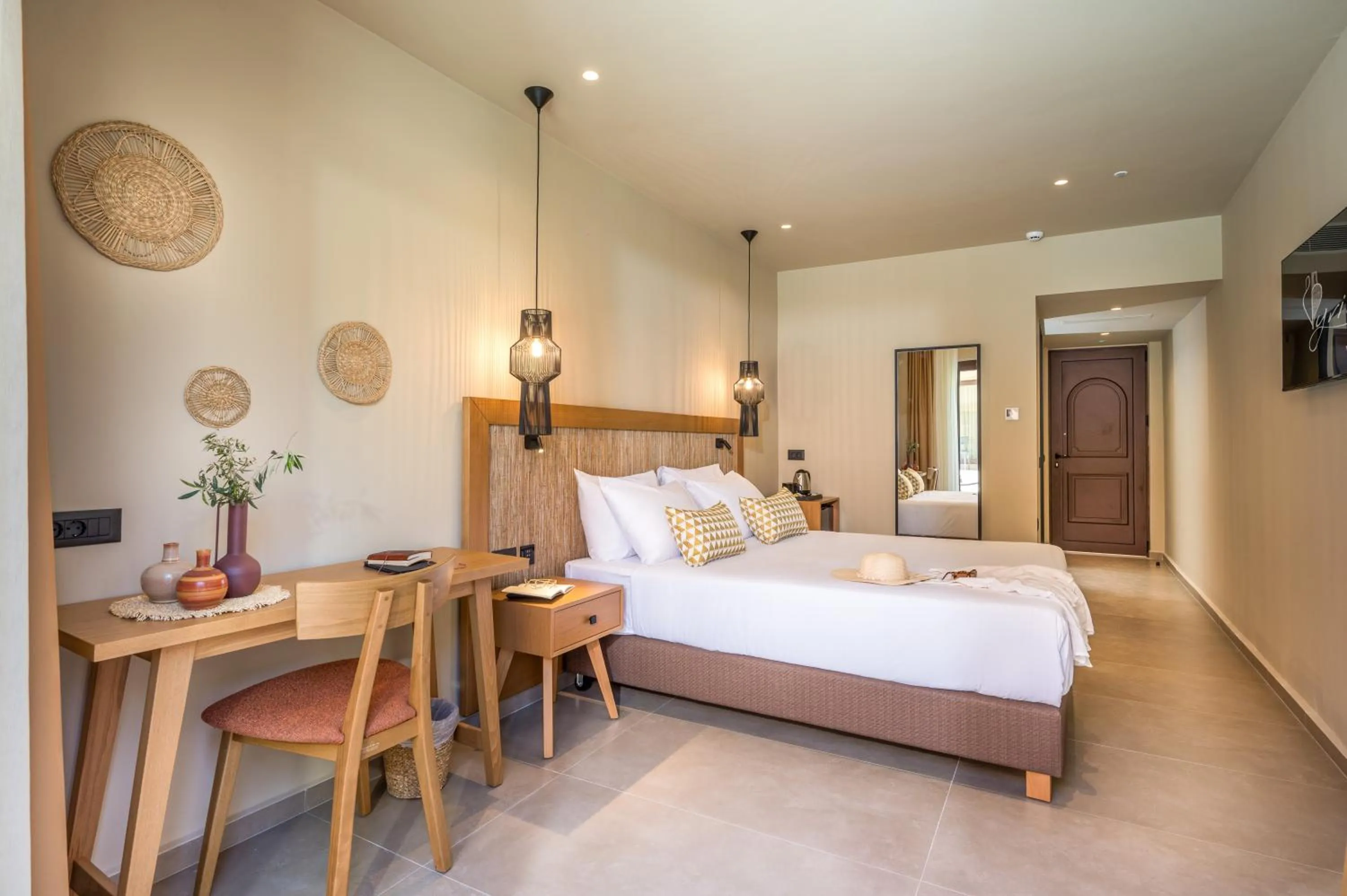 Photo of the whole room, Bed in Hotel Pyriá