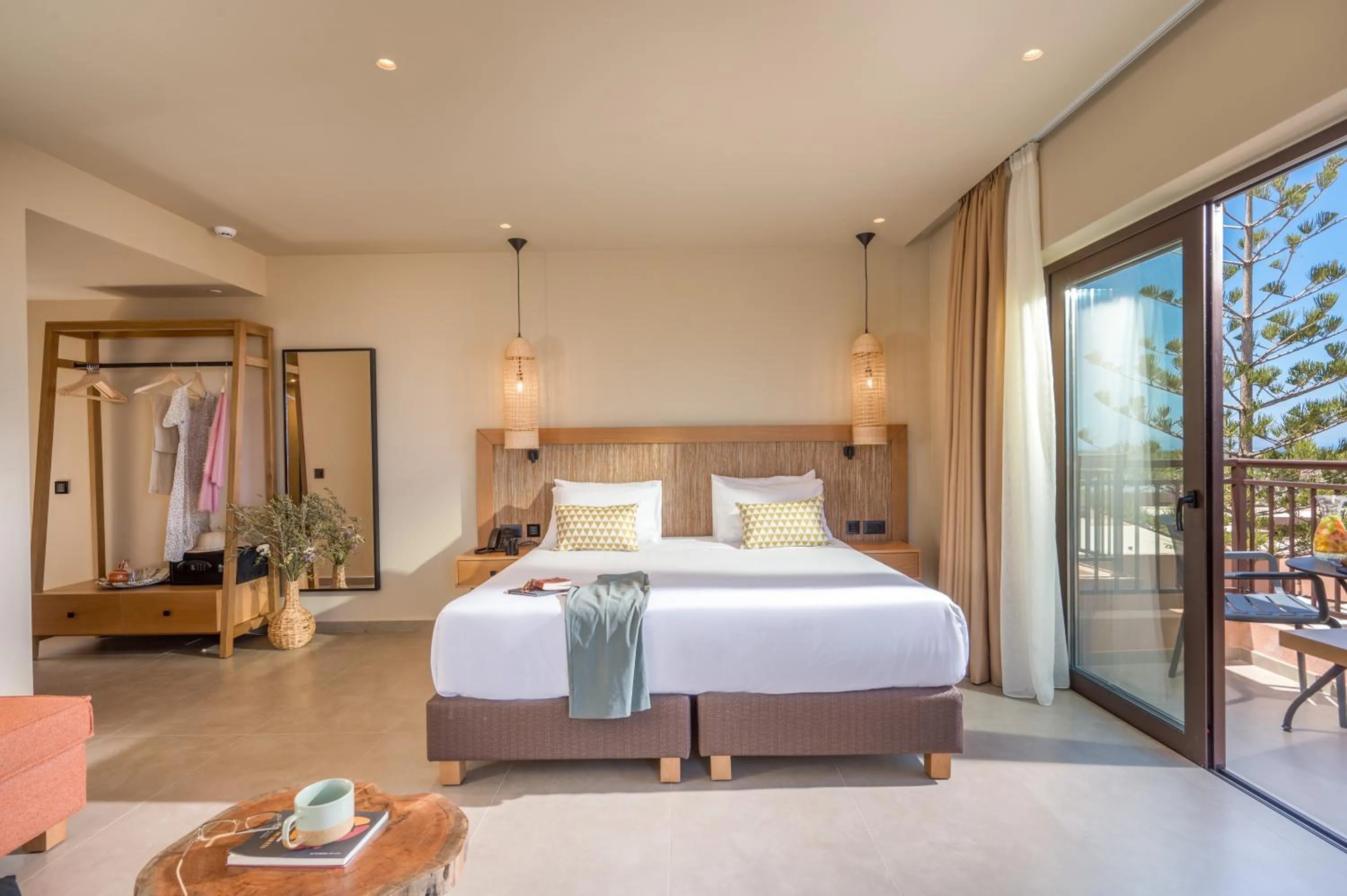 Photo of the whole room, Bed in Hotel Pyriá