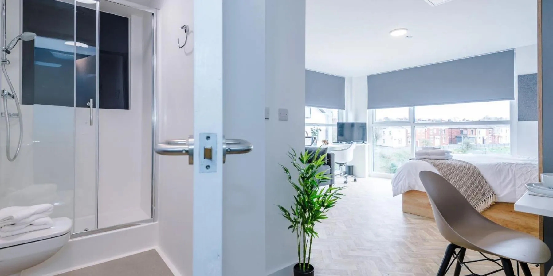 Bed in City Studios, Preston