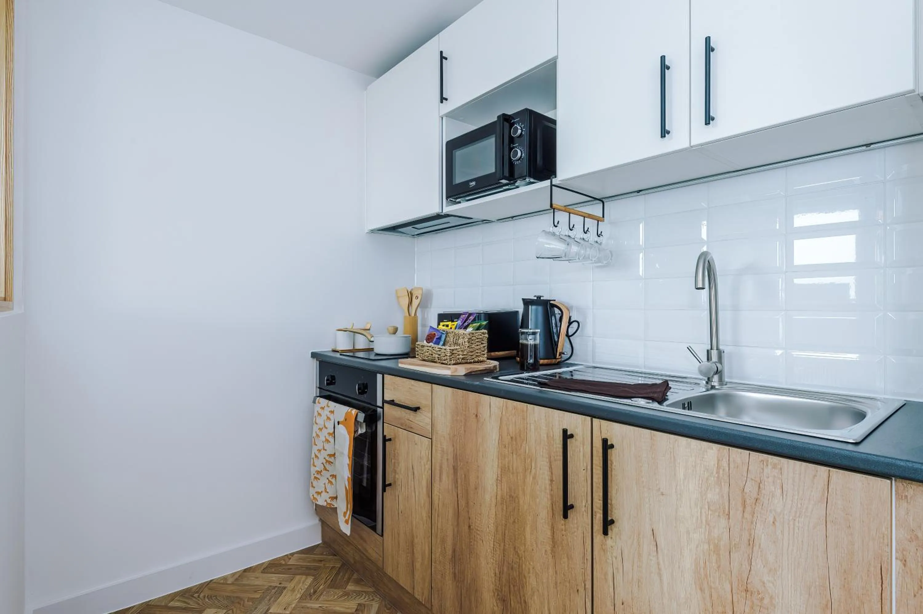 Kitchen or kitchenette in City Studios, Preston