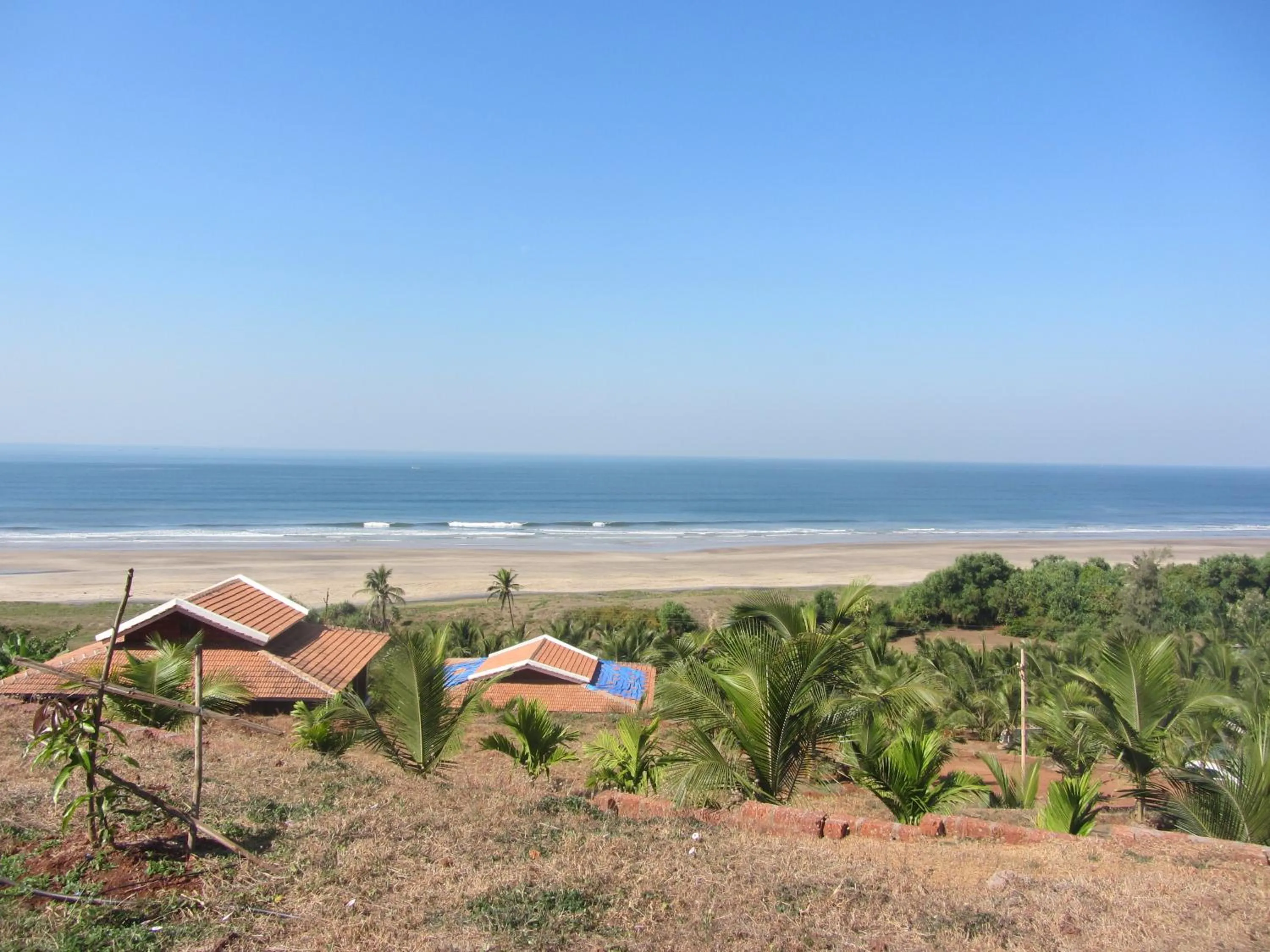 Bird's eye view in Beachfront Villas