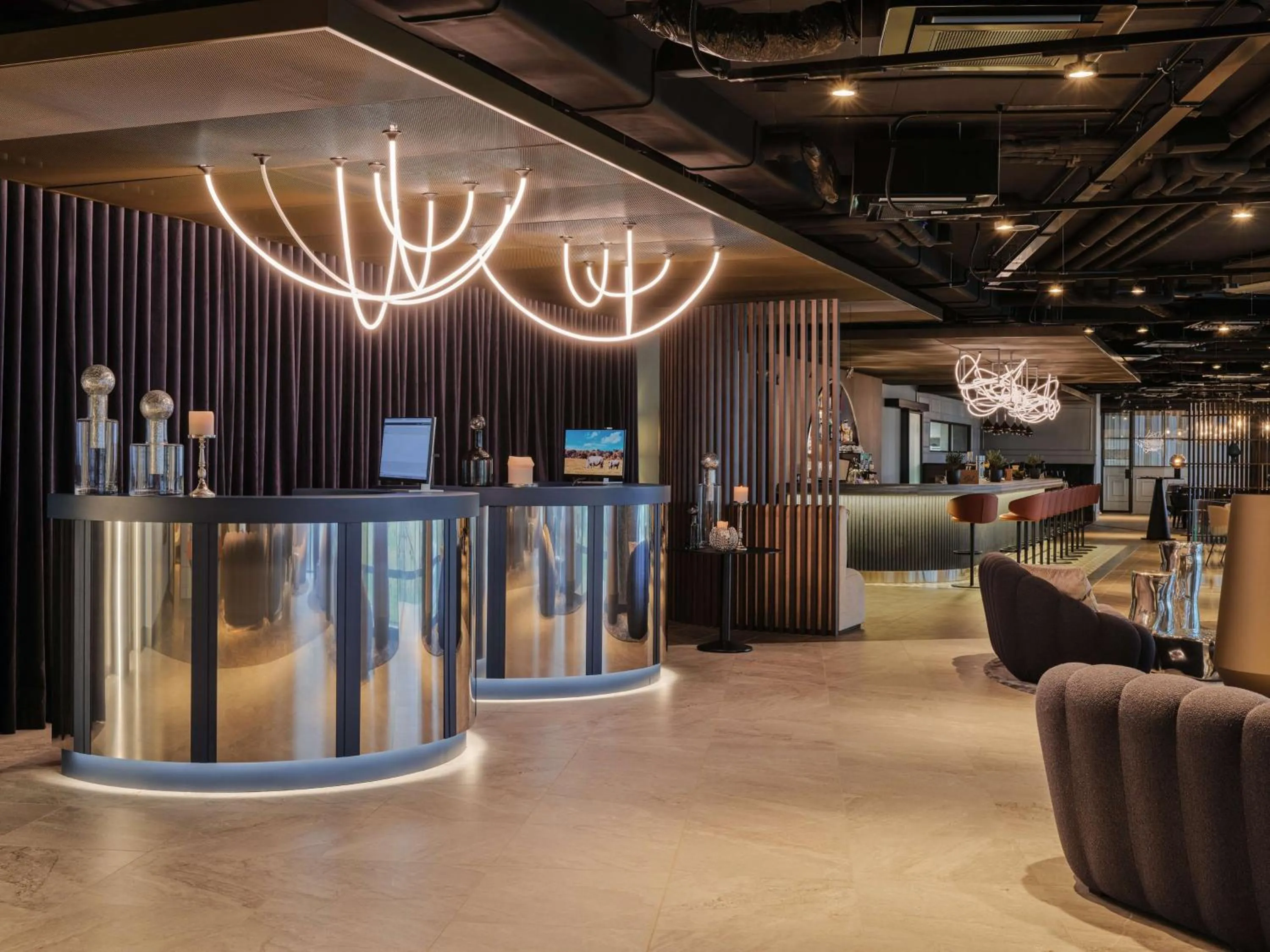 Lobby or reception in Dorint Resort & Spa Locarno-Riazzino