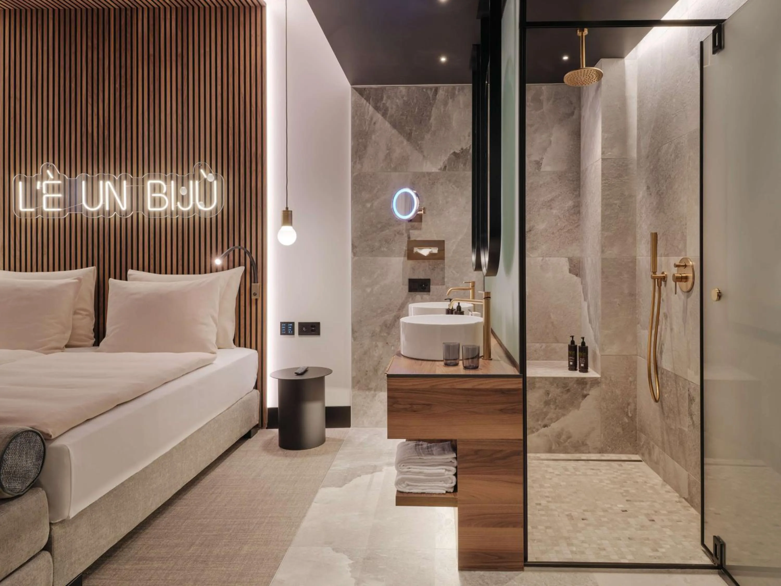 Bedroom, Bed in Dorint Resort & Spa Locarno-Riazzino