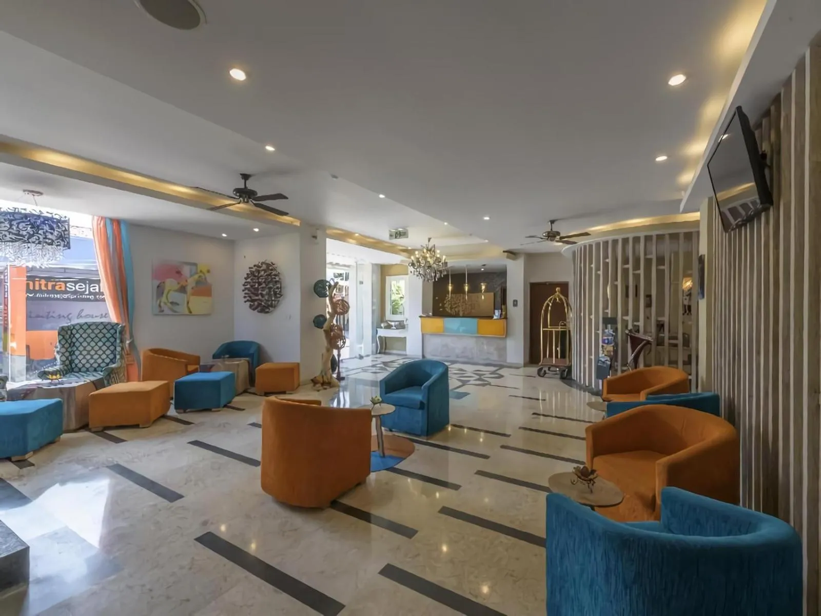 Lobby or reception in Destiny Boutique Hotel