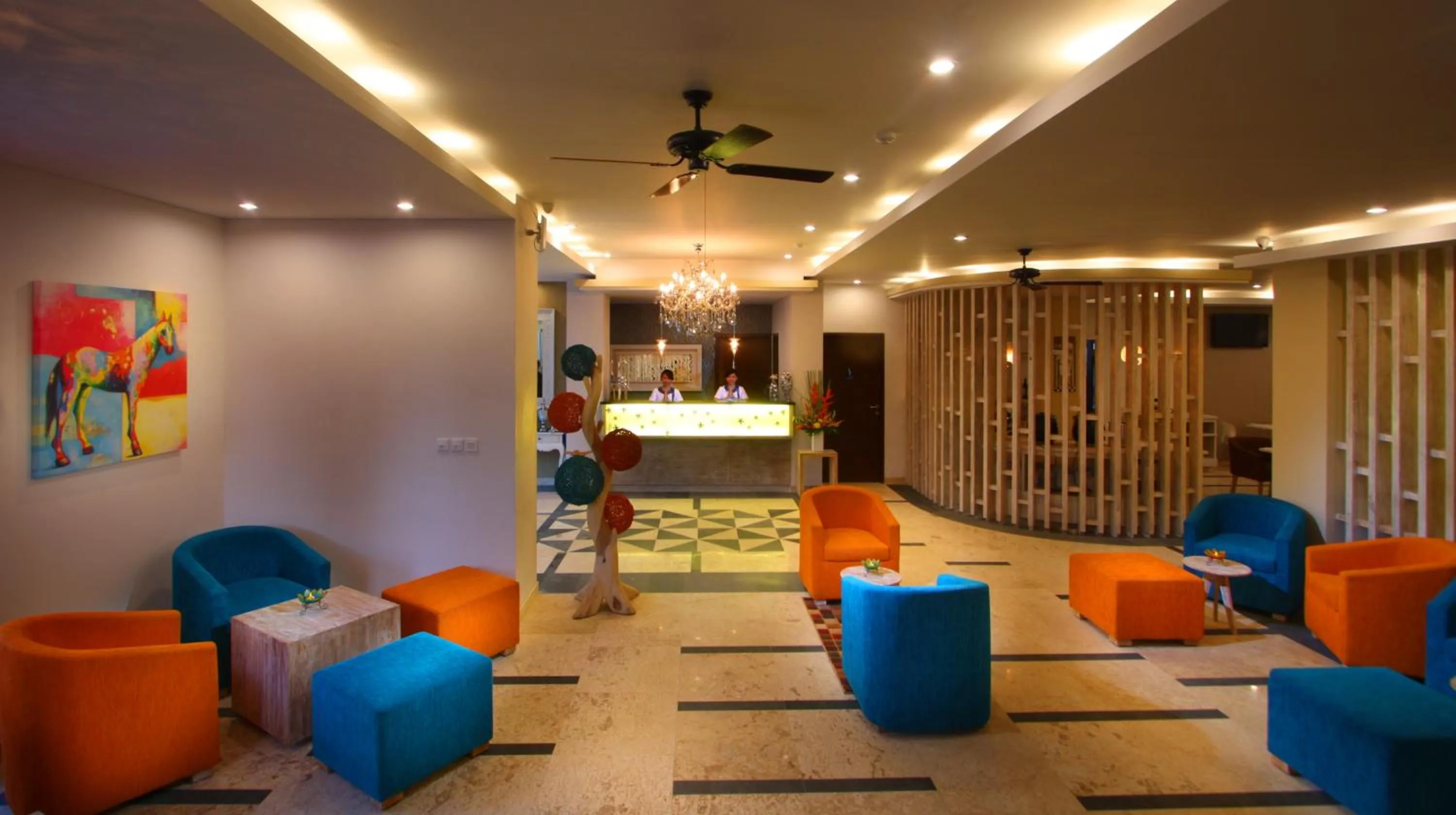 Lobby or reception in Destiny Boutique Hotel