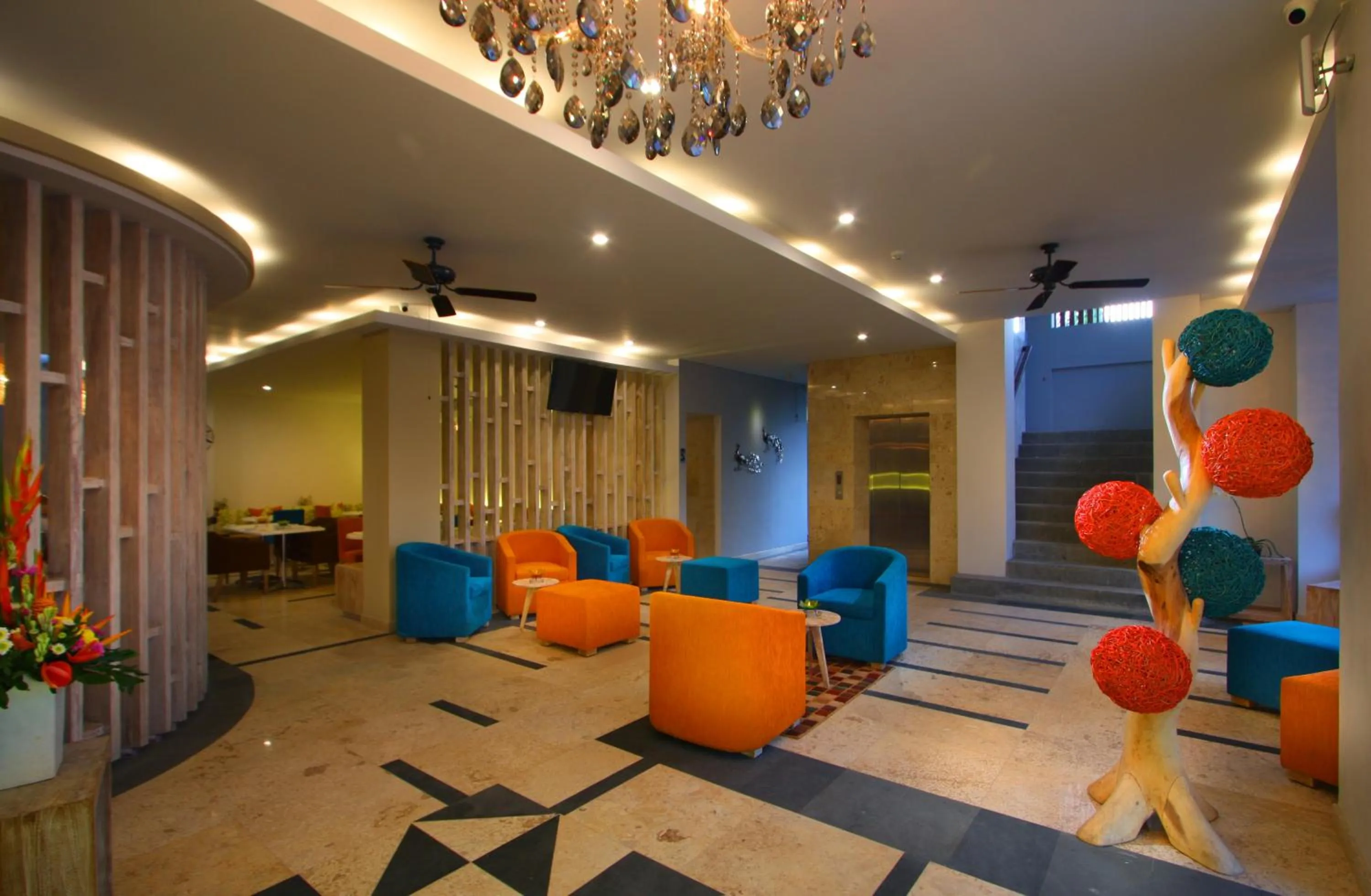Lobby or reception in Destiny Boutique Hotel