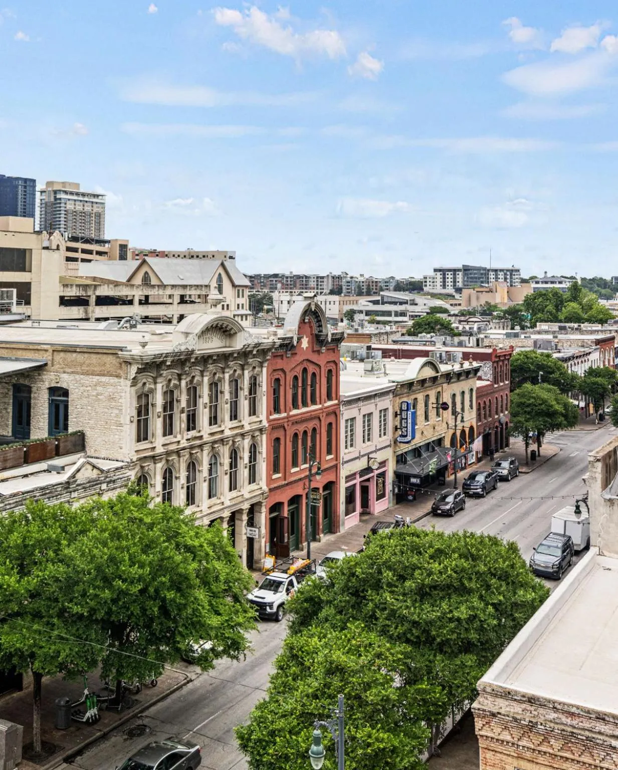 City view in Littlefield Lofts, Hosted by Placemakr - 6th St