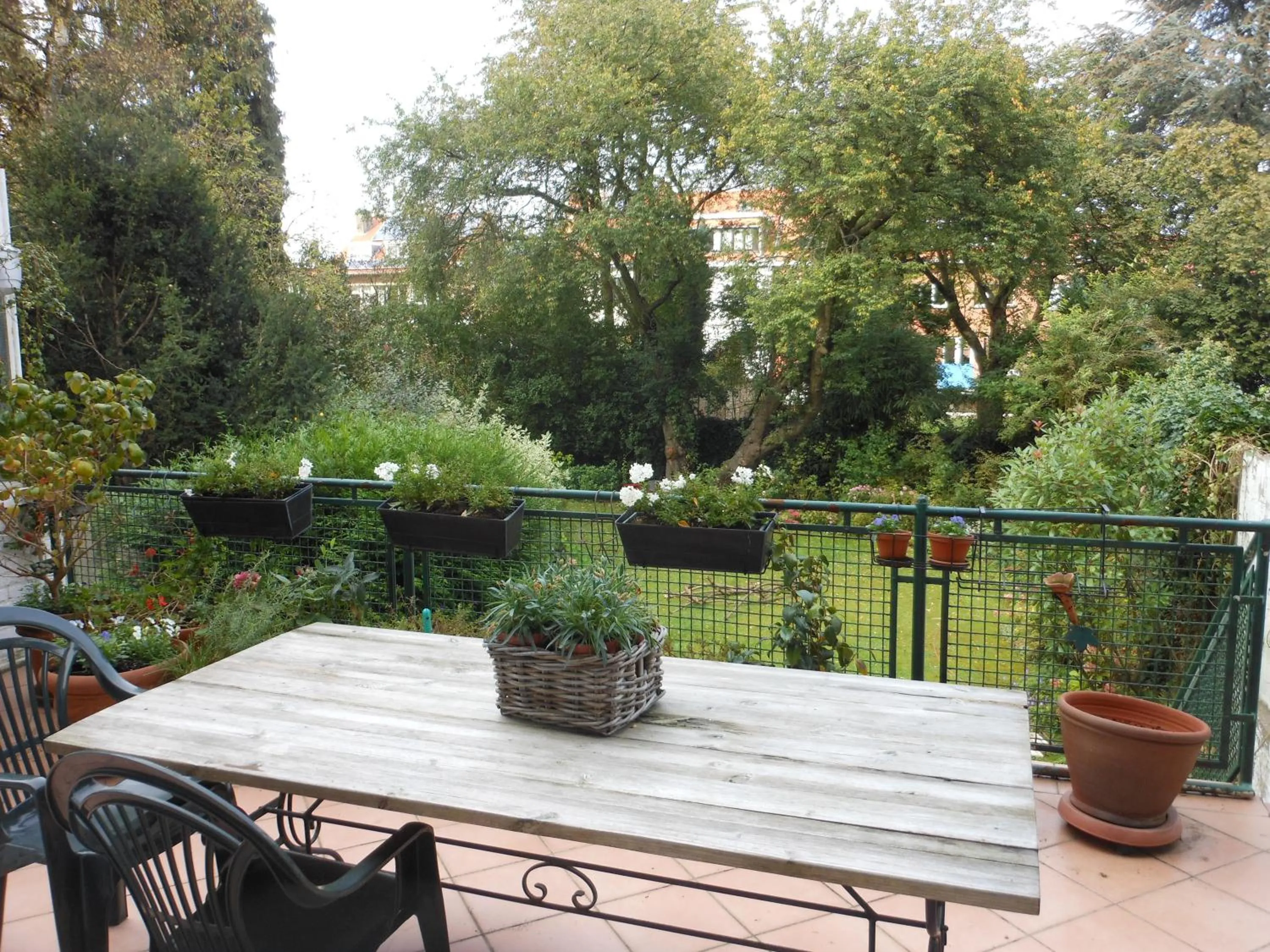 Balcony/Terrace in B&B Capitaine Piret