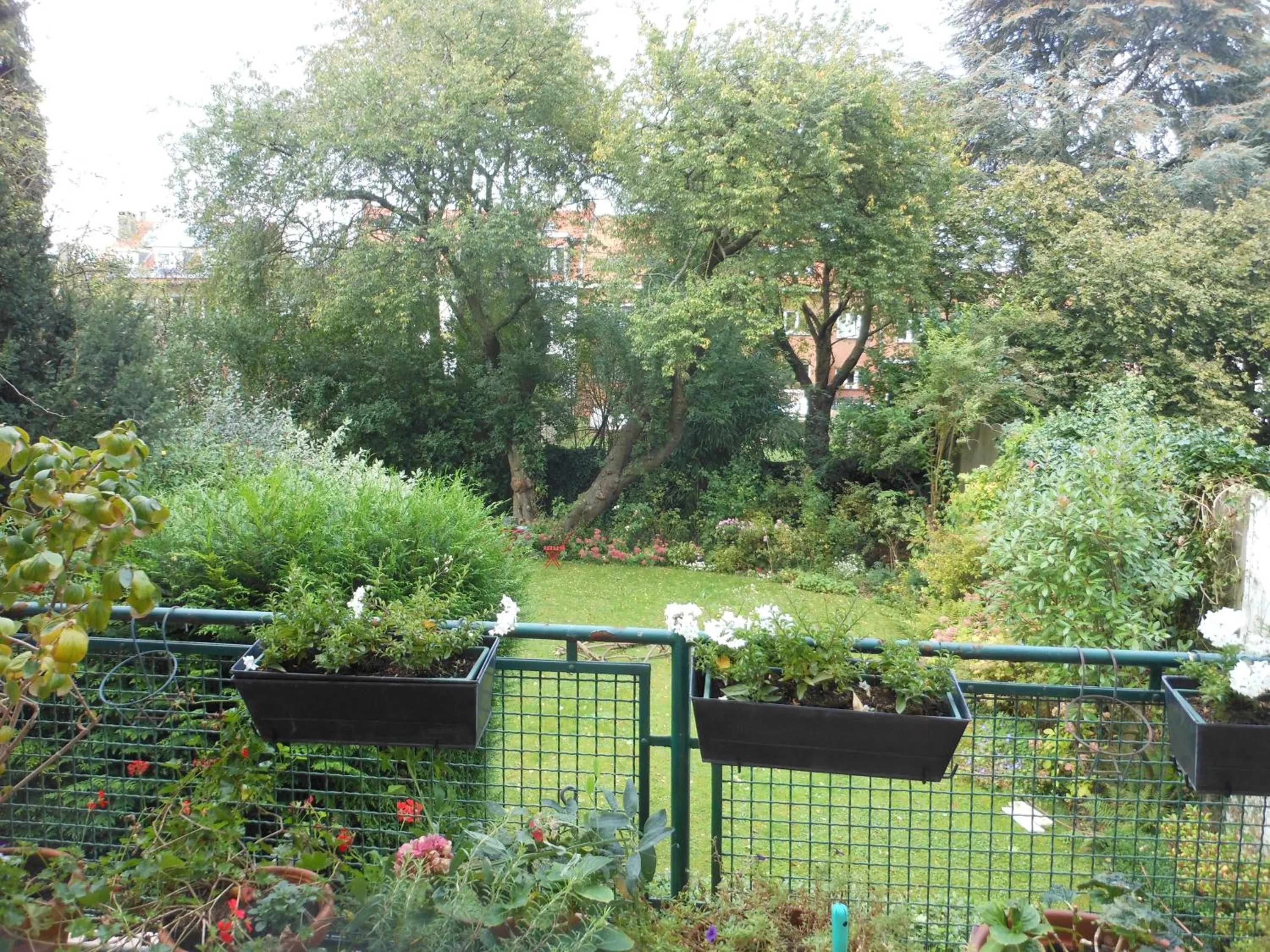 Garden in B&B Capitaine Piret