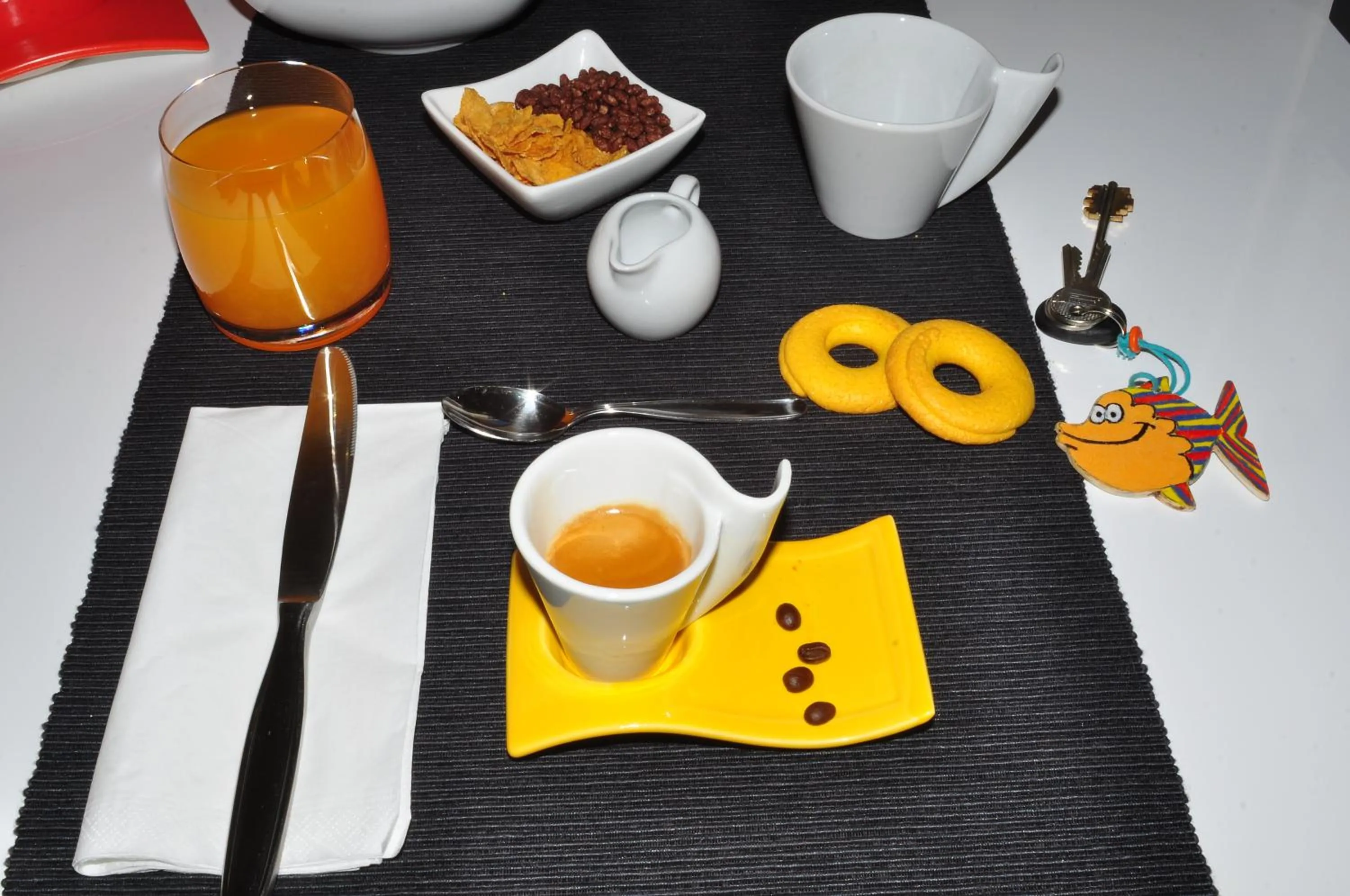 Communal lounge/ TV room in B&B Da Rì