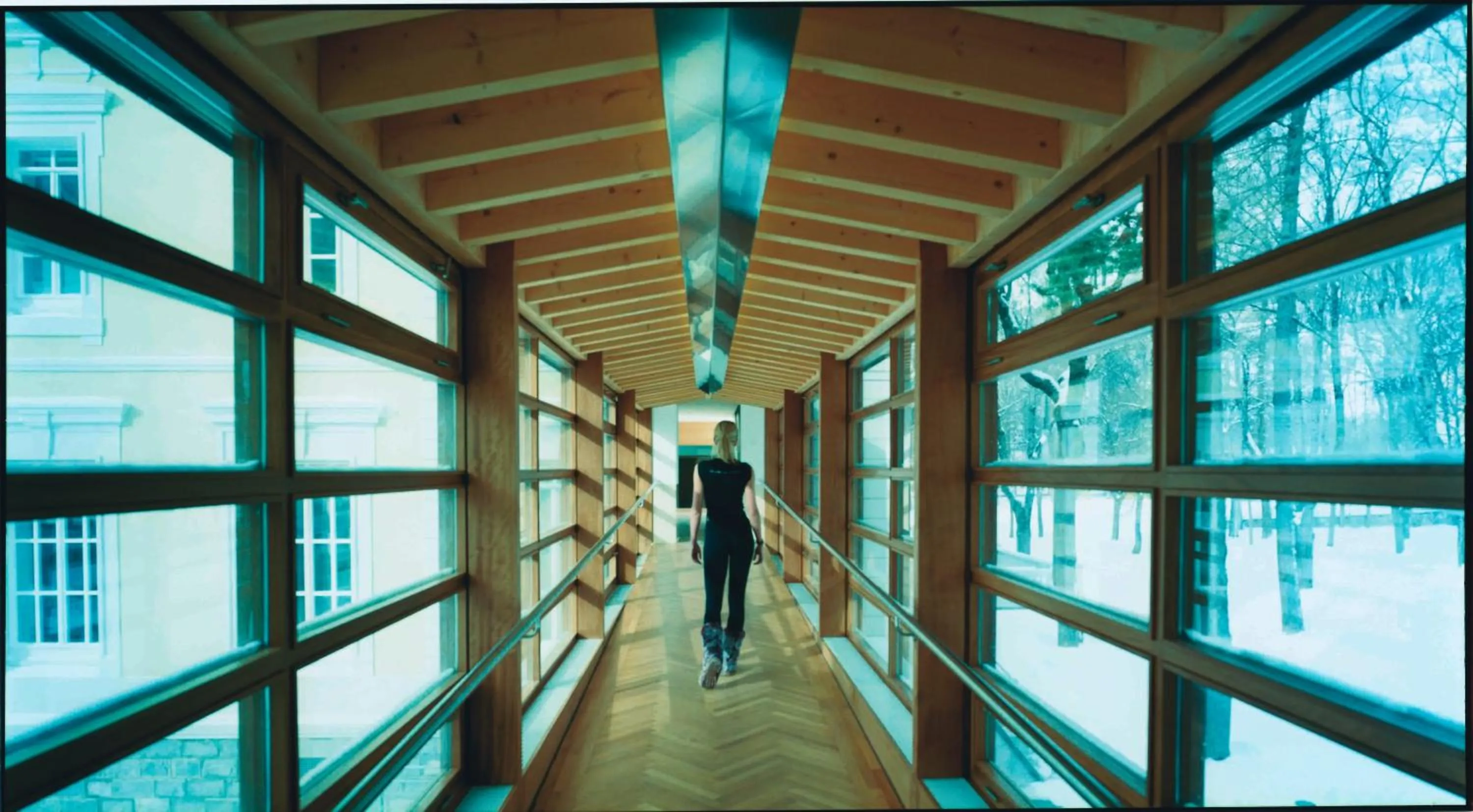 Garden view in Gran Hotel – Balneario de Panticosa