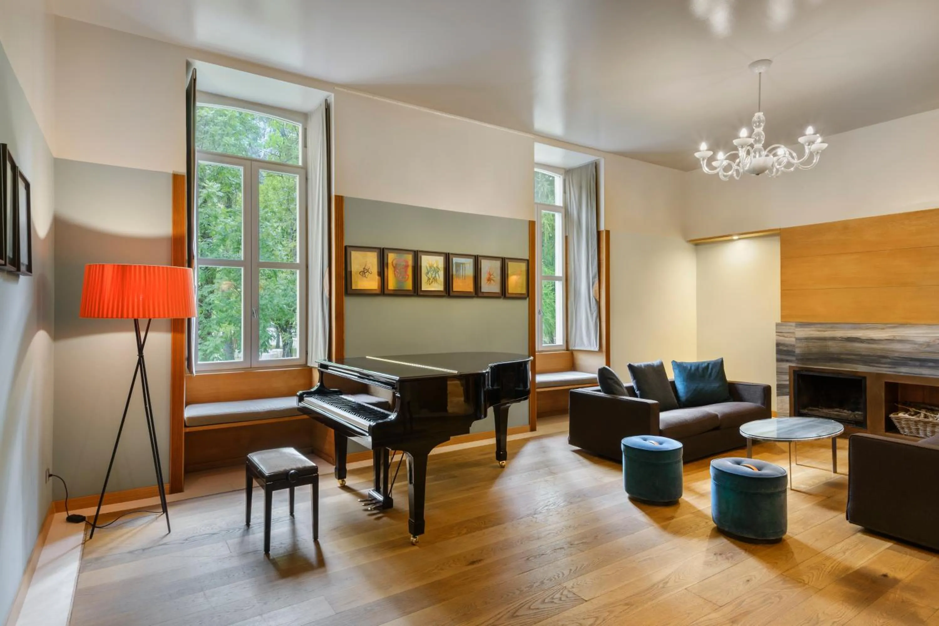 Living room in Gran Hotel – Balneario de Panticosa