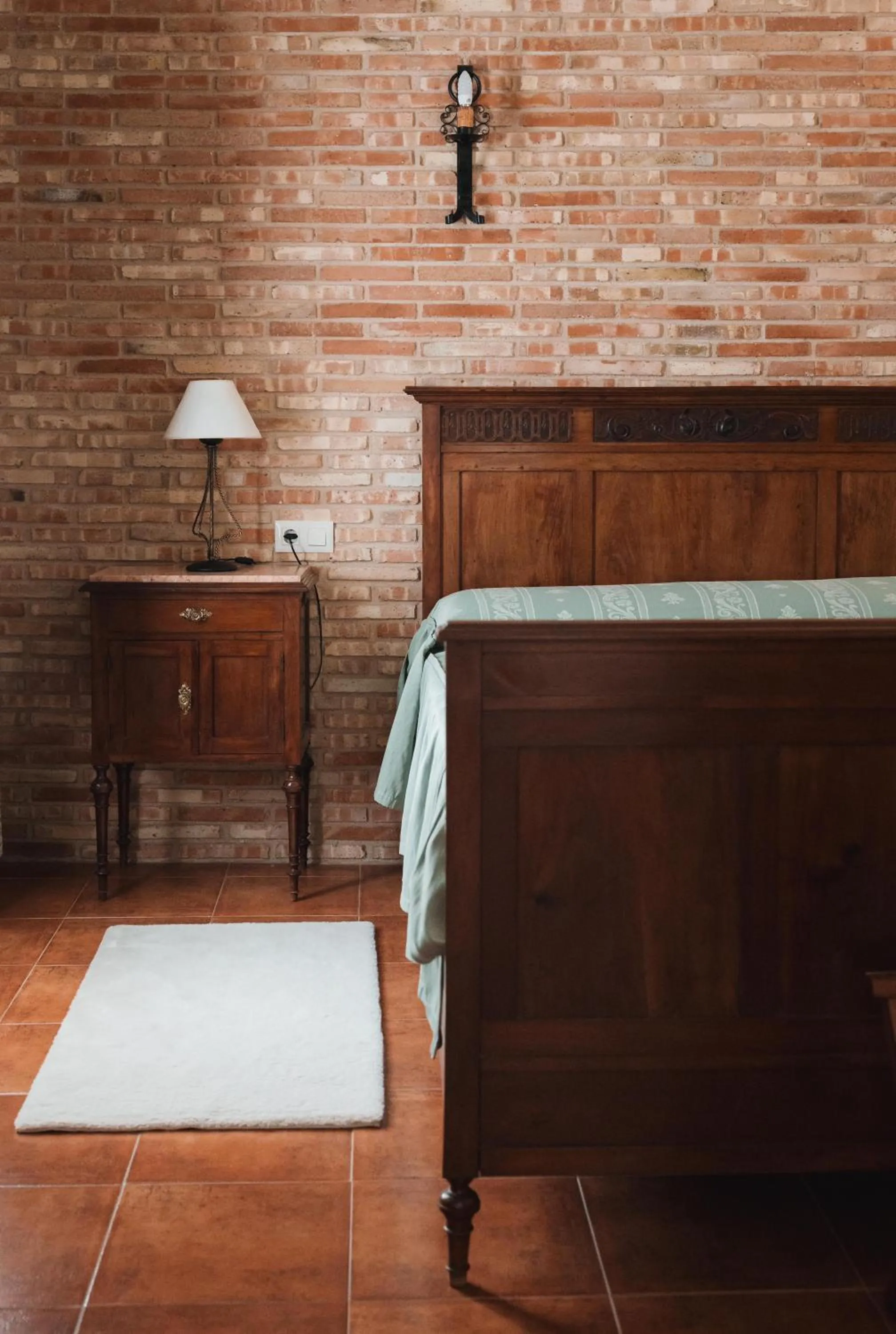 Bed in Casa de los Acacio