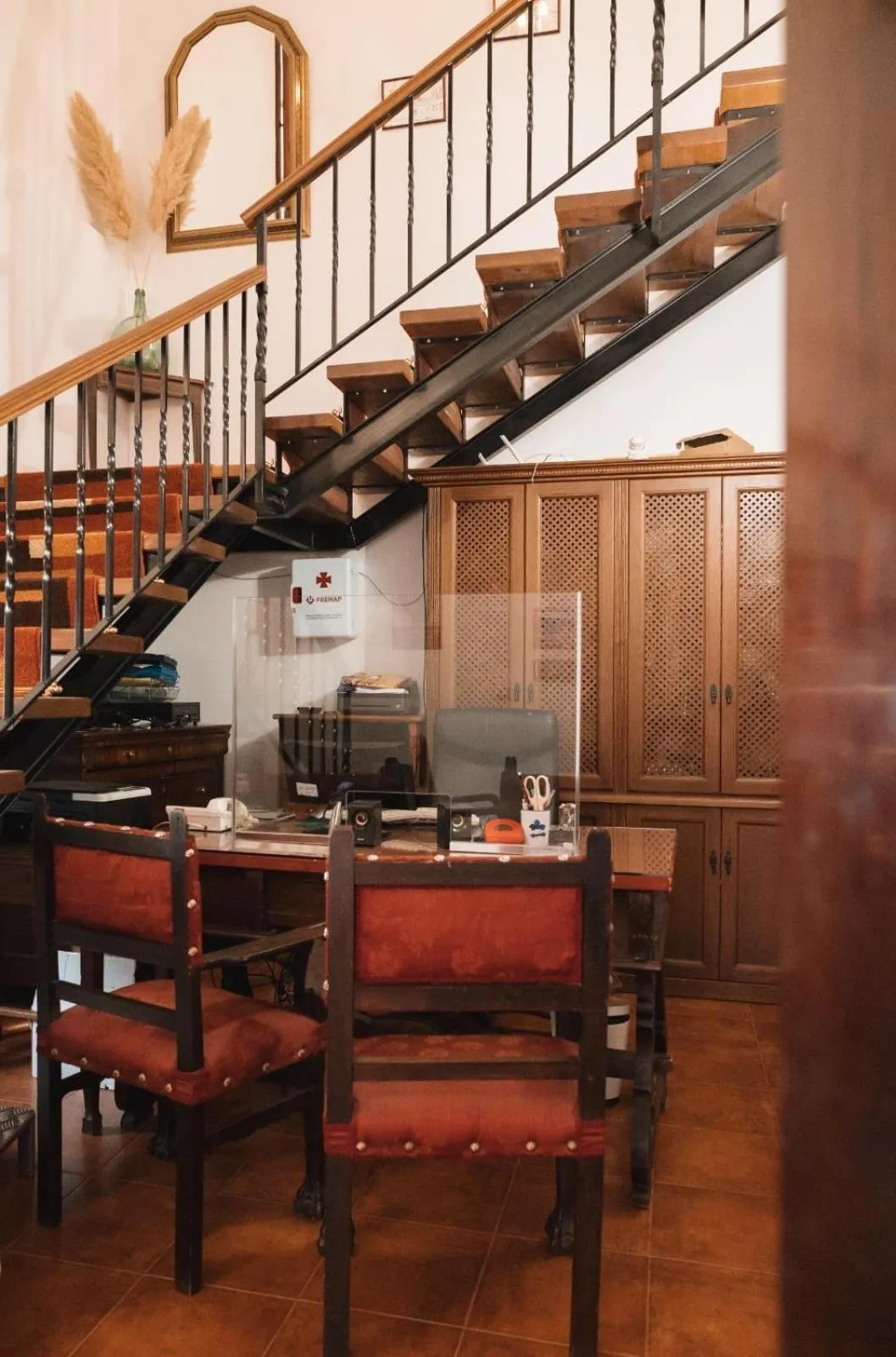 Lobby or reception in Casa de los Acacio