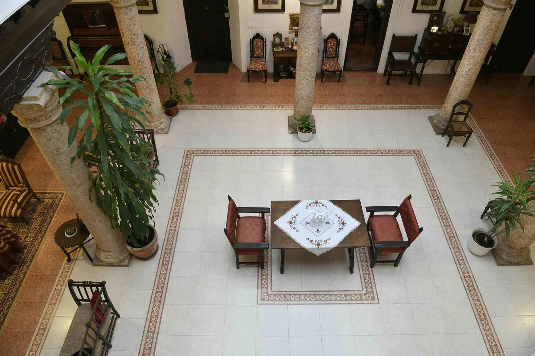 Living room in Casa de los Acacio