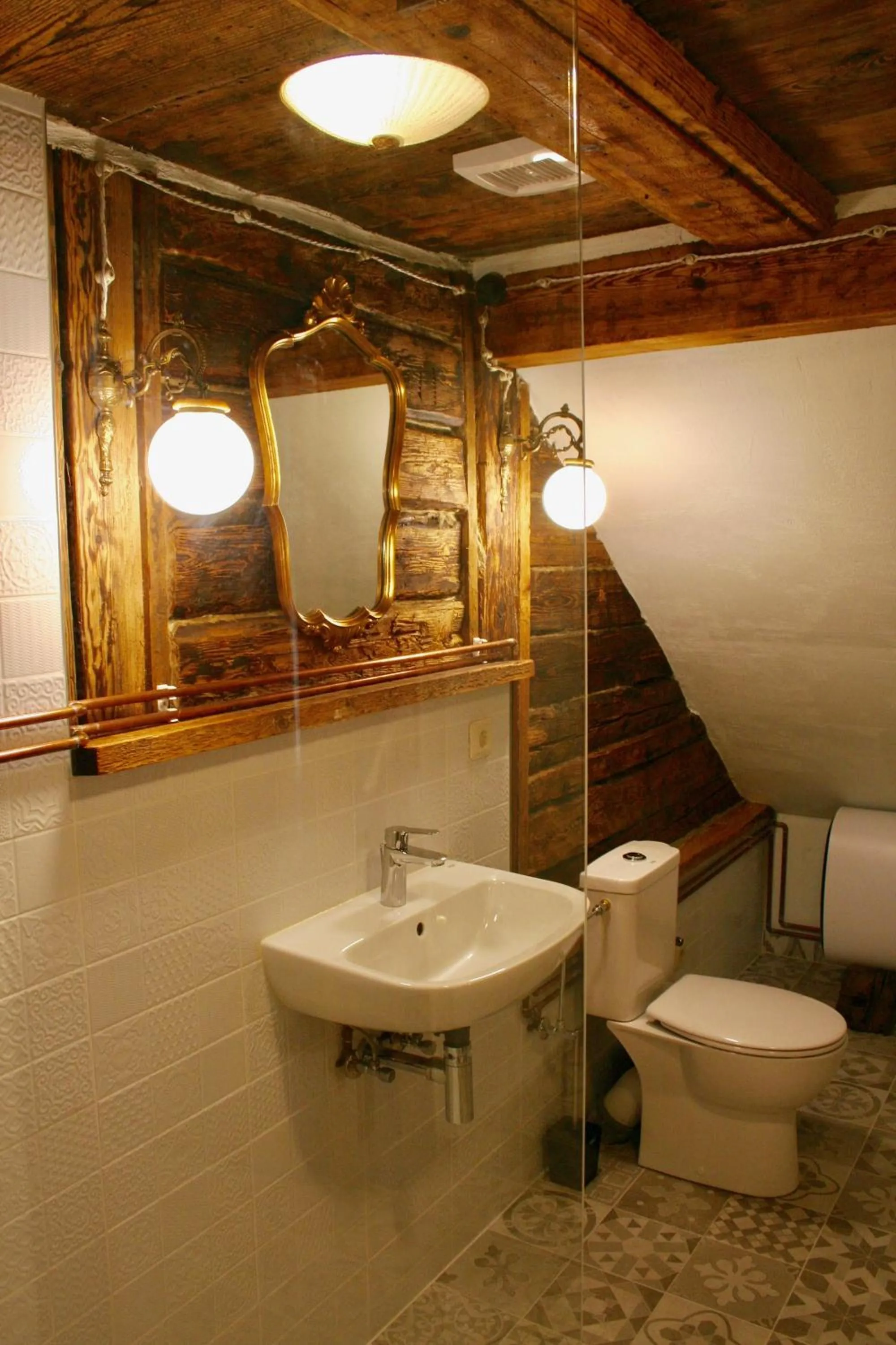 Bathroom in Baznīcas ielas apartamenti