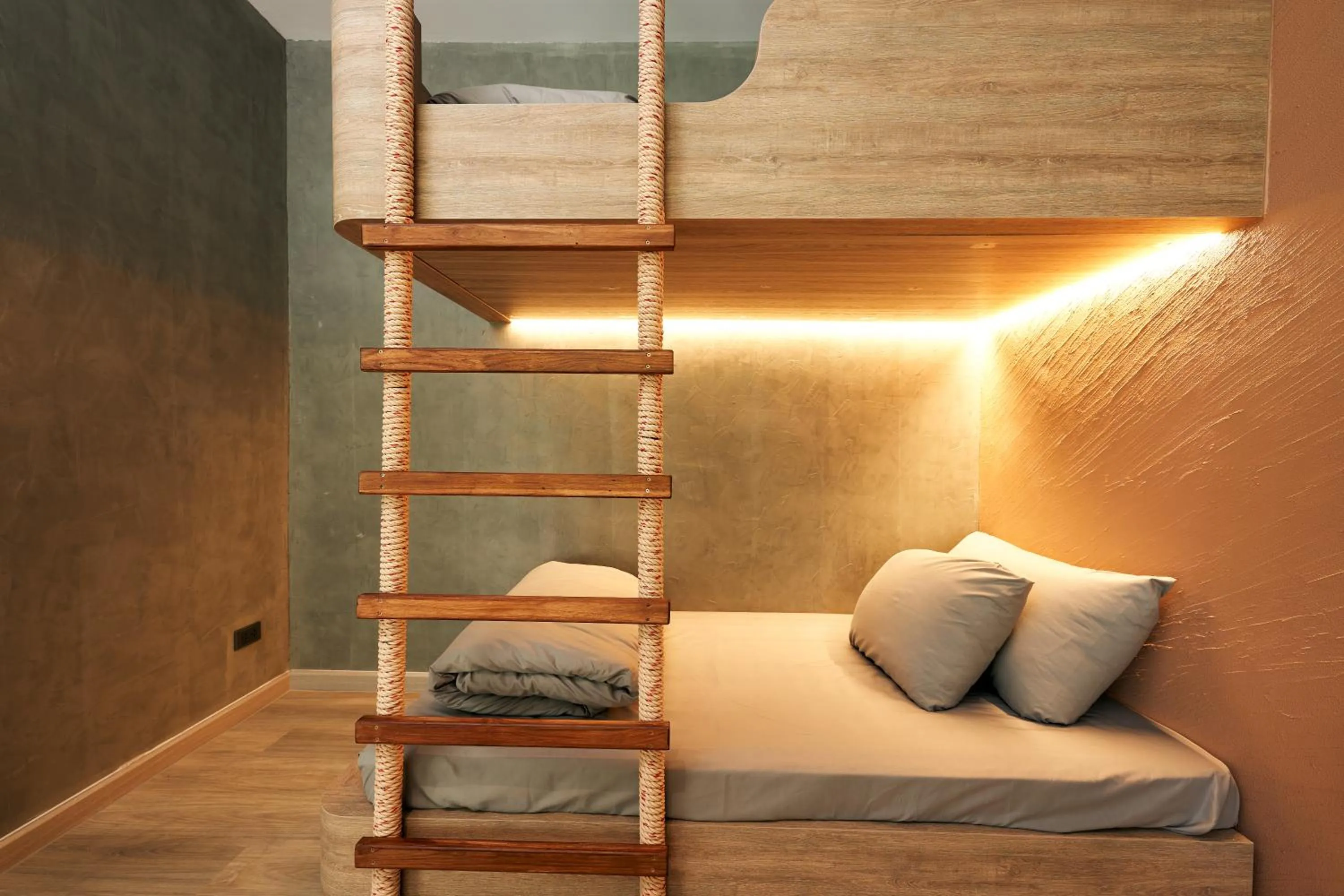 Bed in Baan Rai Santisuk