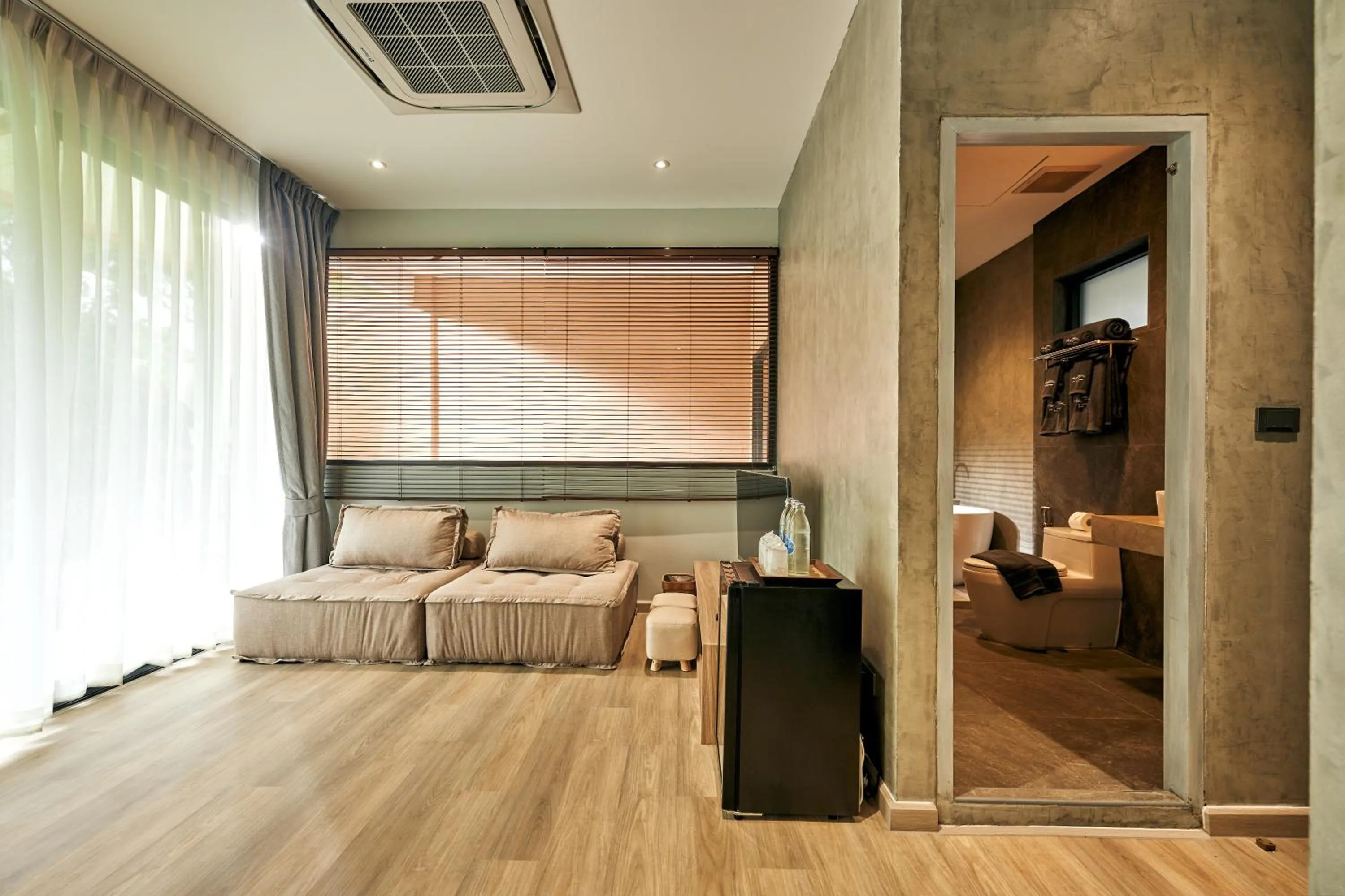 Living room in Baan Rai Santisuk