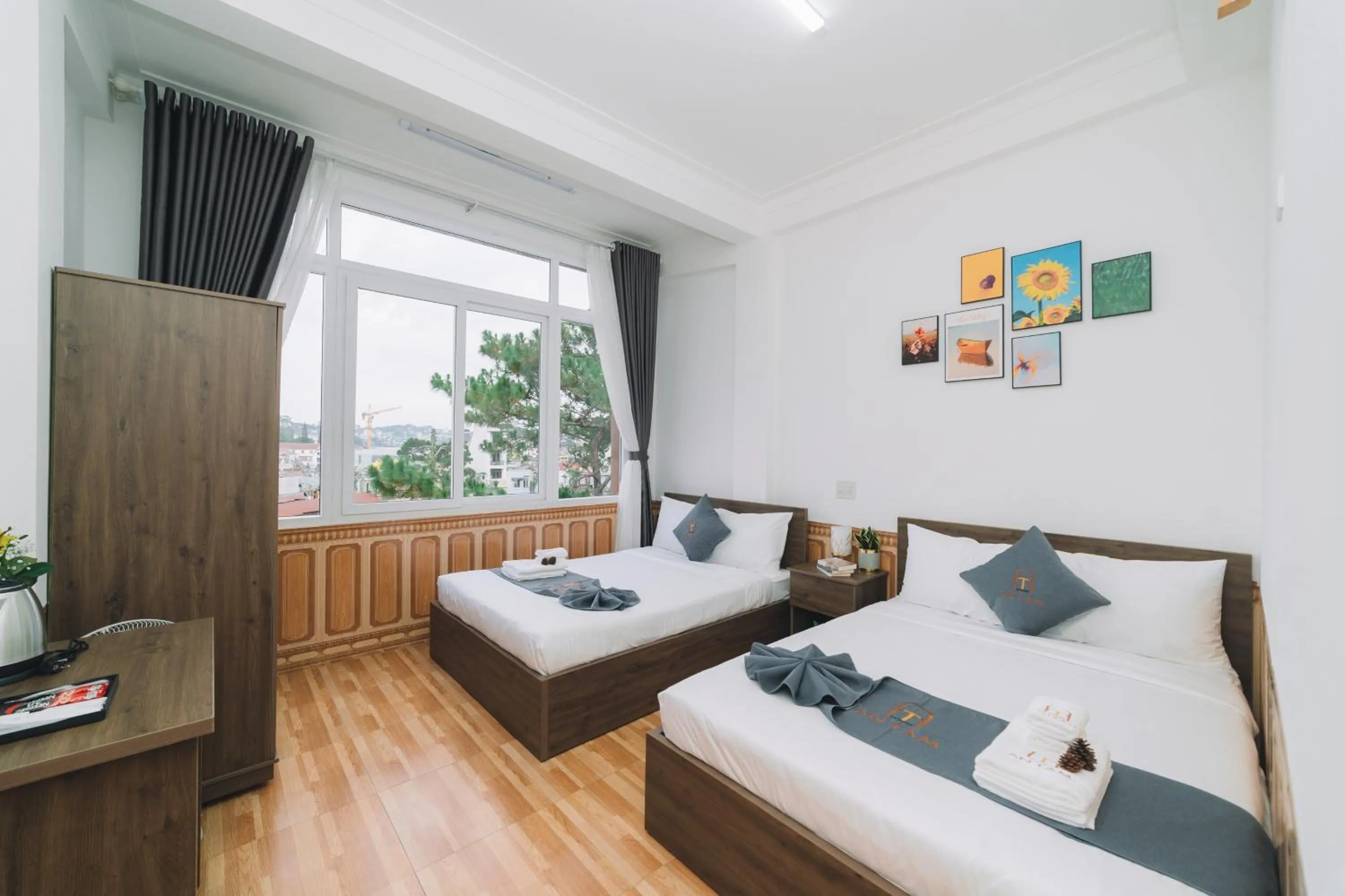 Bed in AN TÂM House Đà Lạt