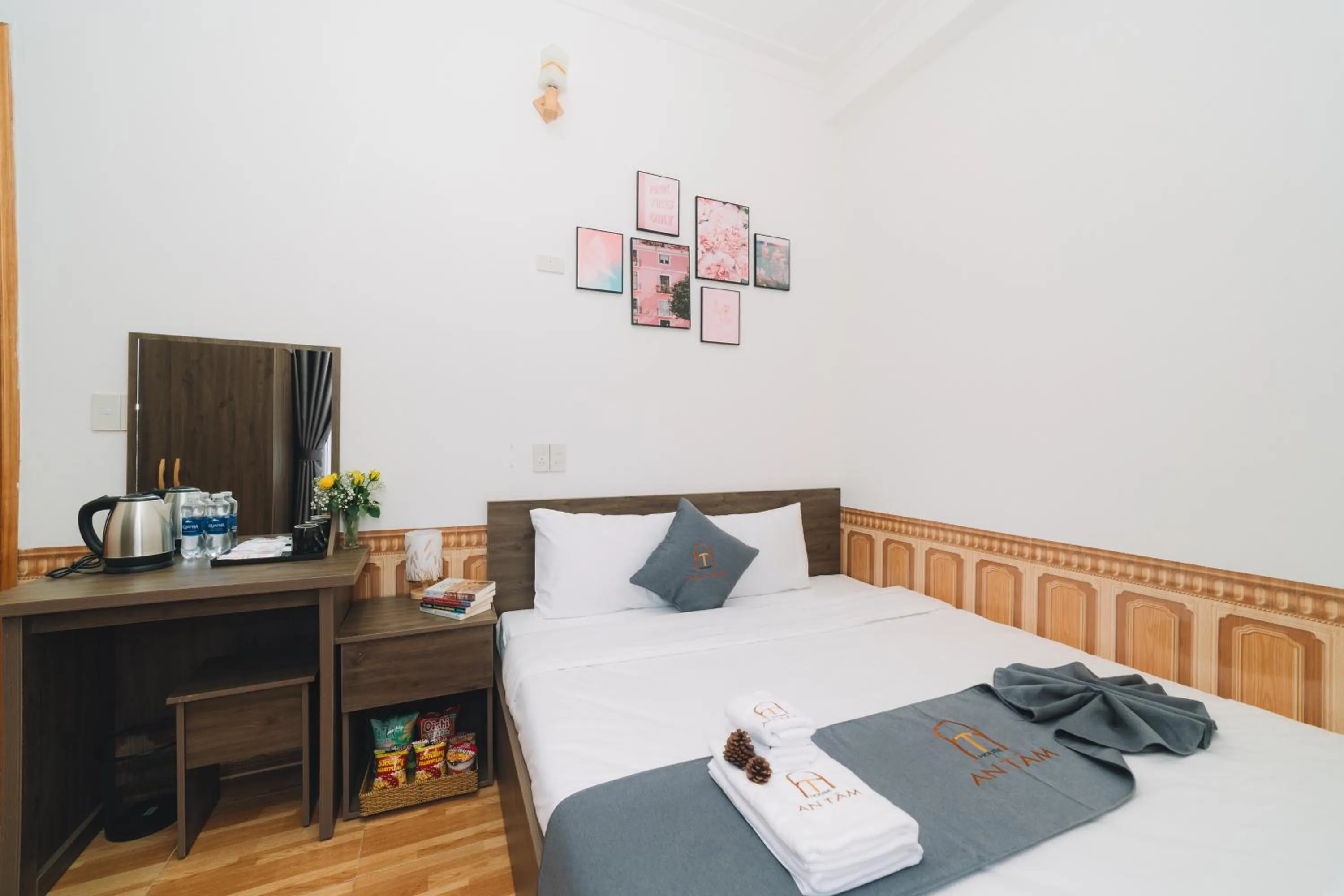 Bed in AN TÂM House Đà Lạt