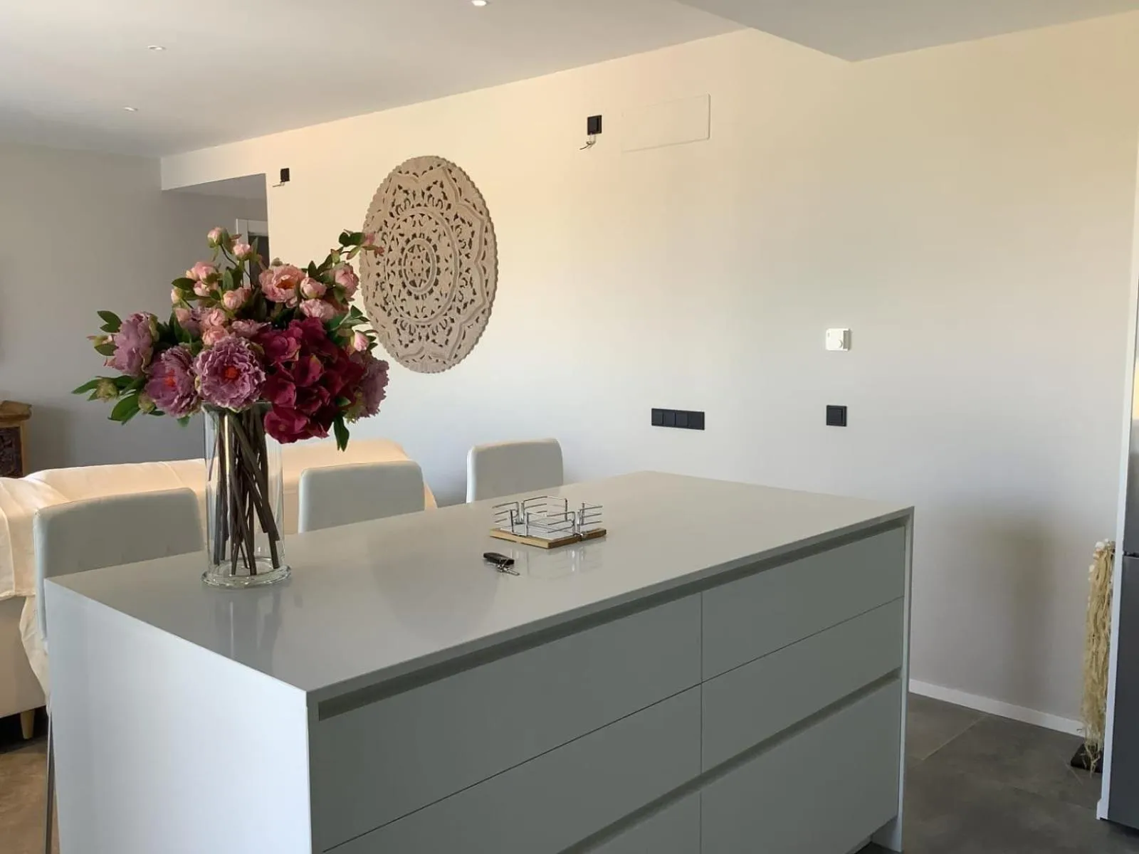 Living room in WHITE HOUSE IBIZA