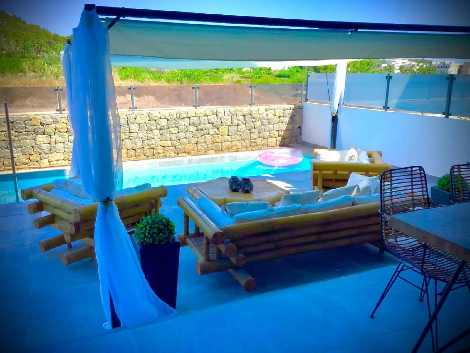 Patio in WHITE HOUSE IBIZA