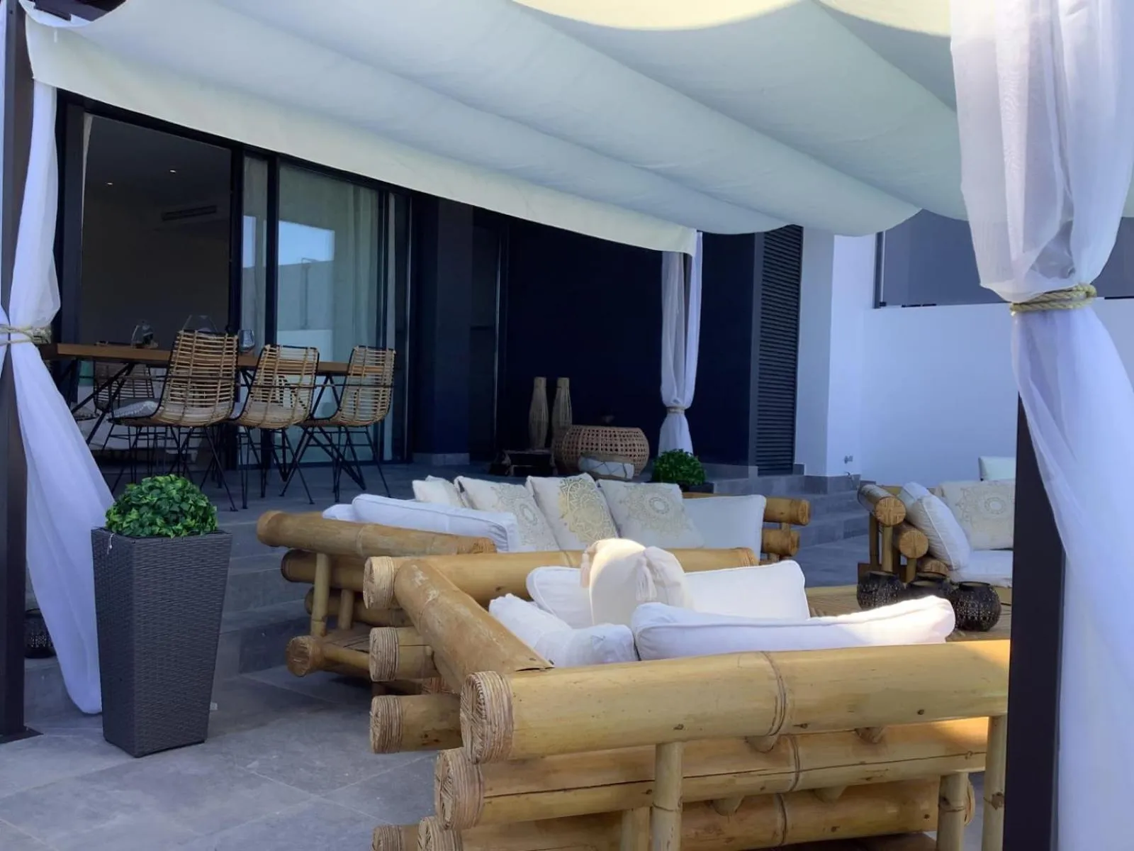 Patio in WHITE HOUSE IBIZA