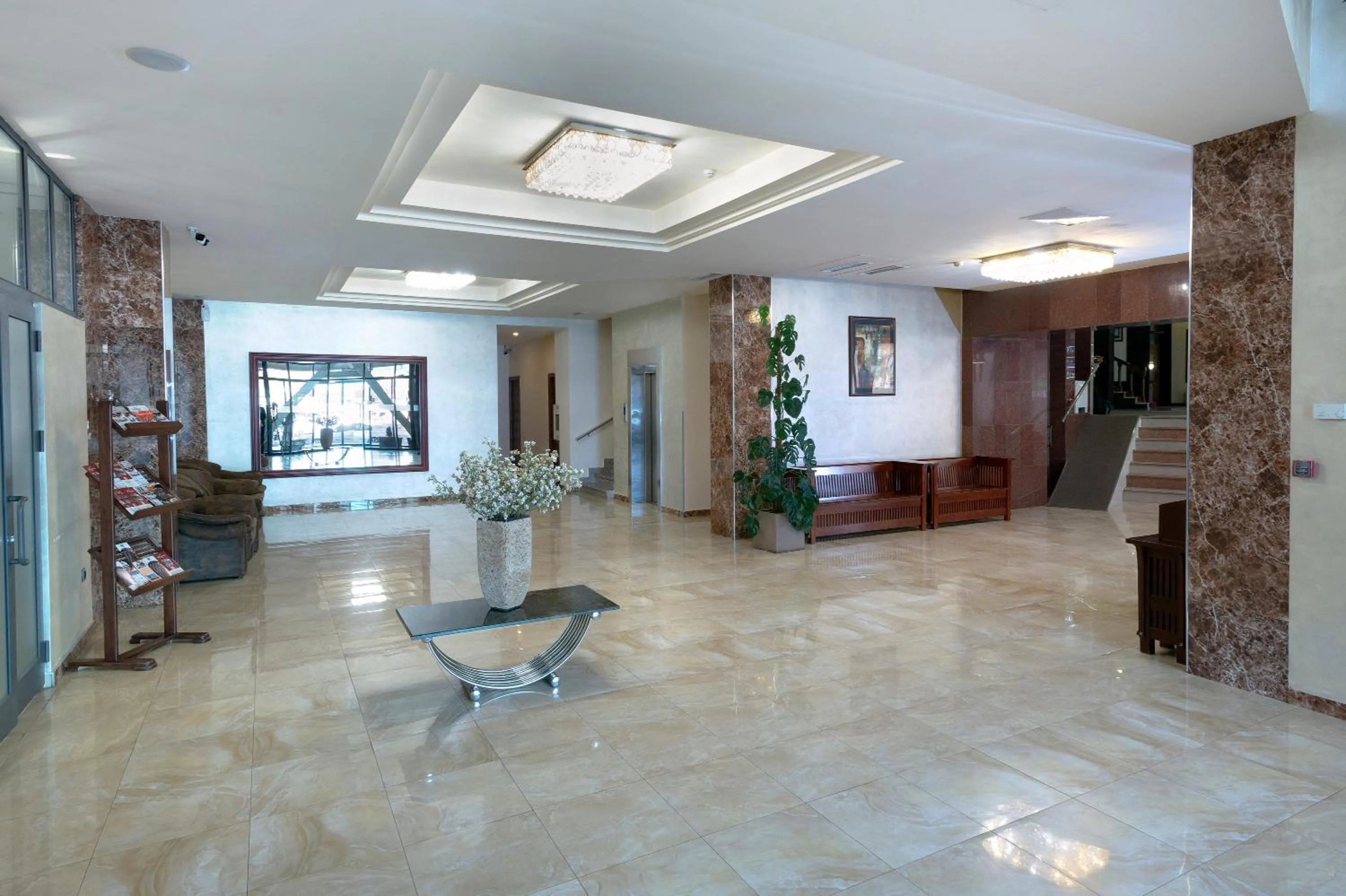 Lobby or reception in Ani Central Inn