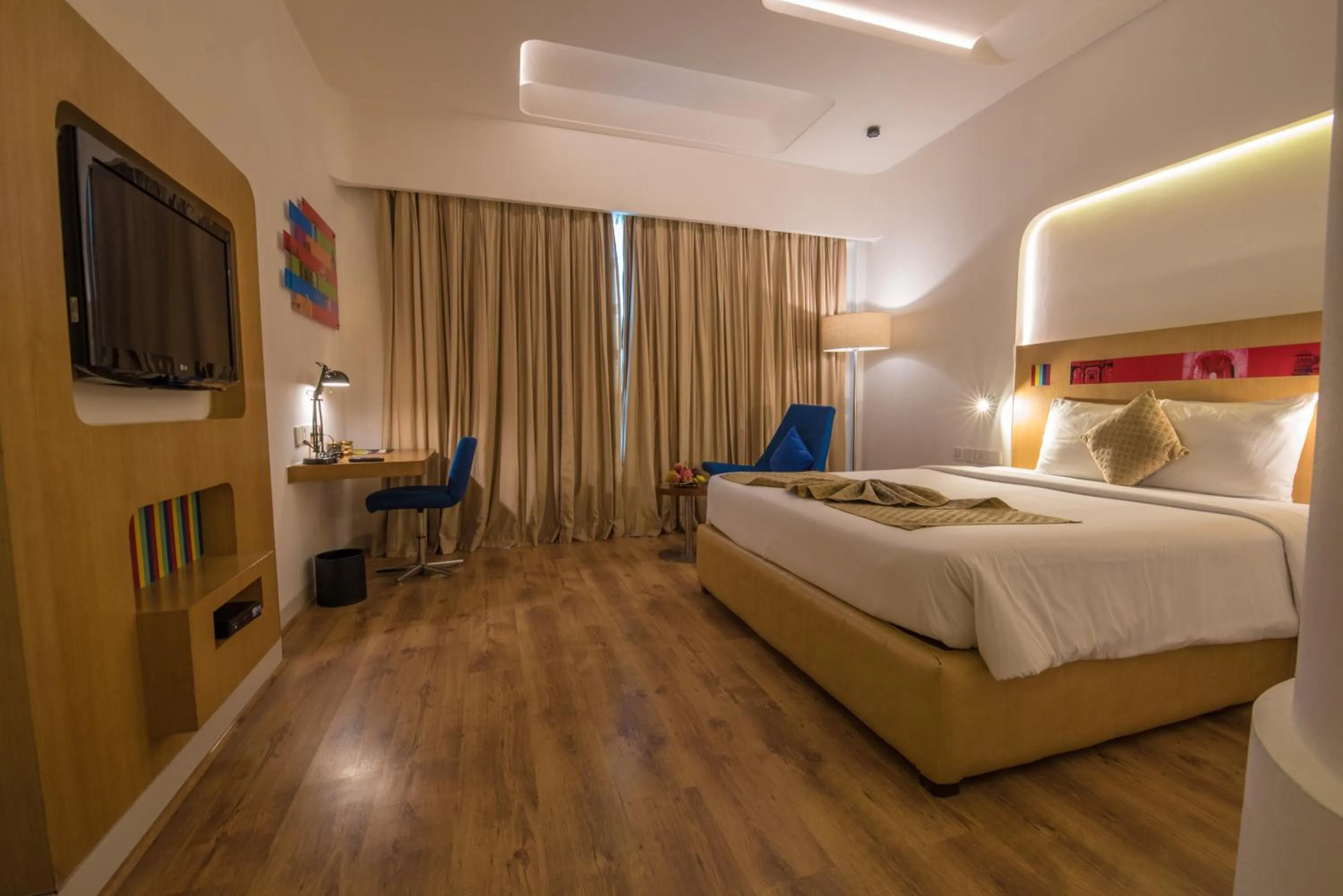 Photo of the whole room, Bed in Park Inn by Radisson New Delhi IP Extension