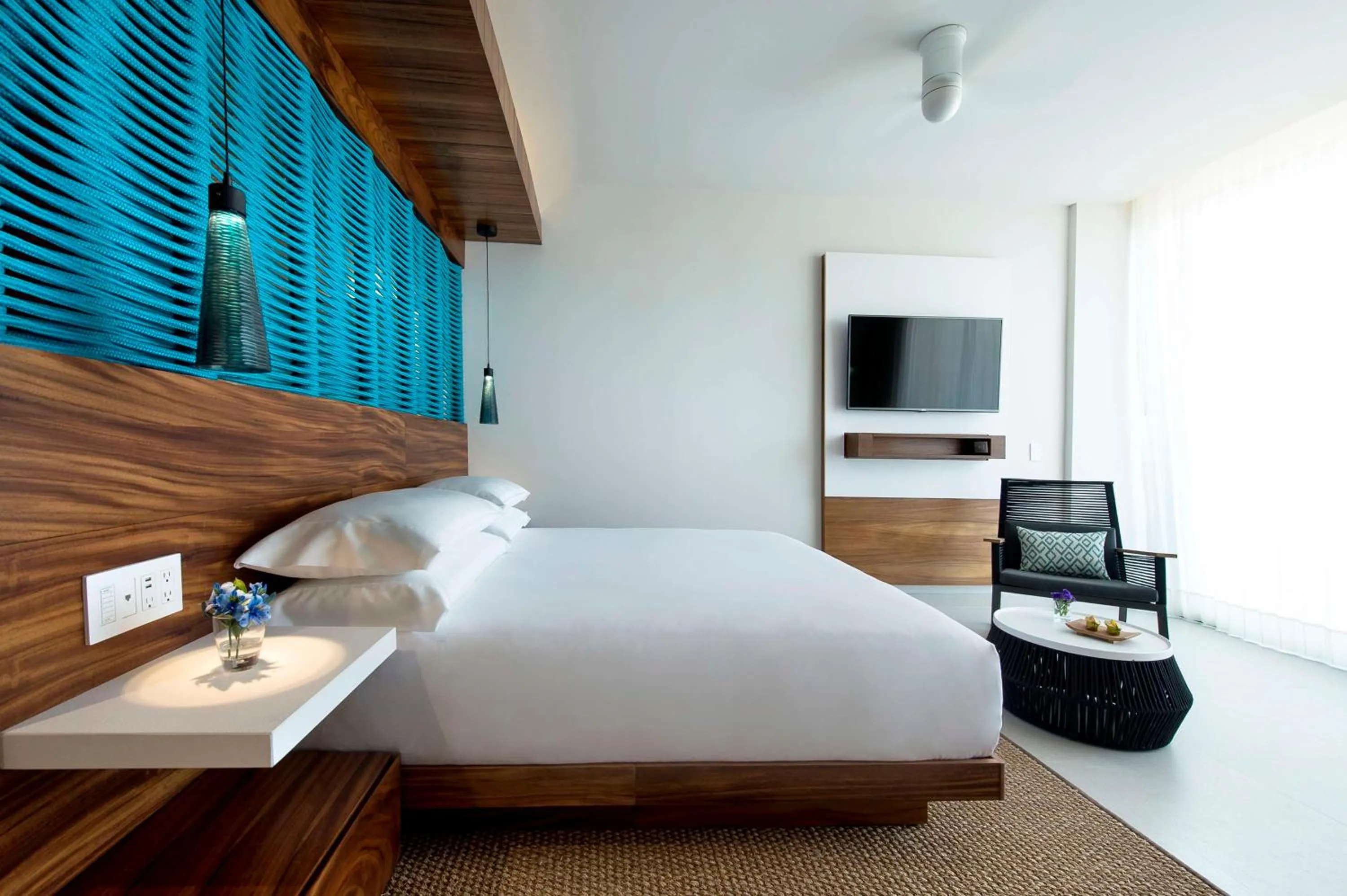 Bedroom, Bed in Grand Hyatt Playa del Carmen Resort