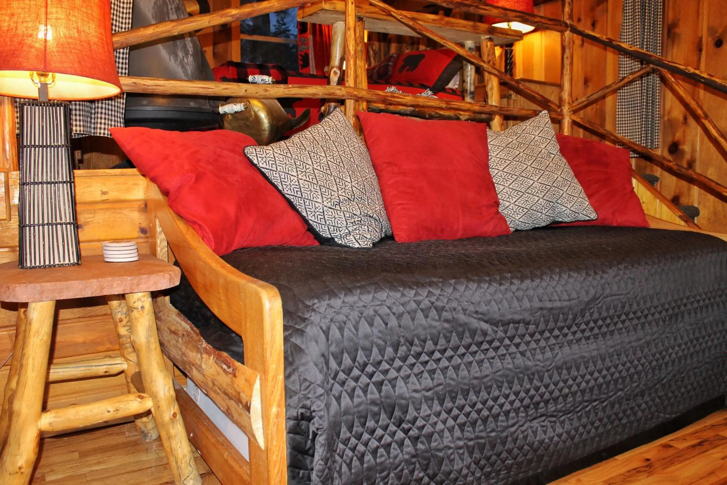 Living room in Pine Haven Resort