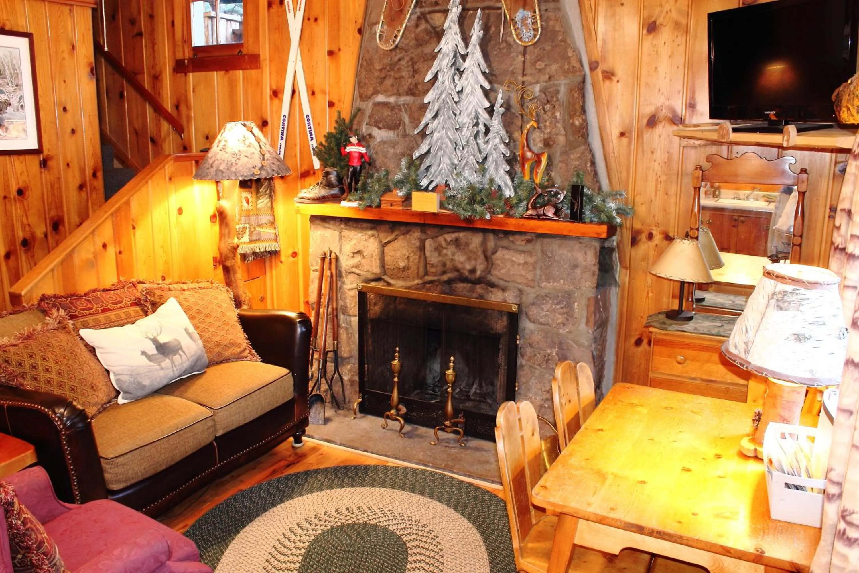 Living room in Pine Haven Resort