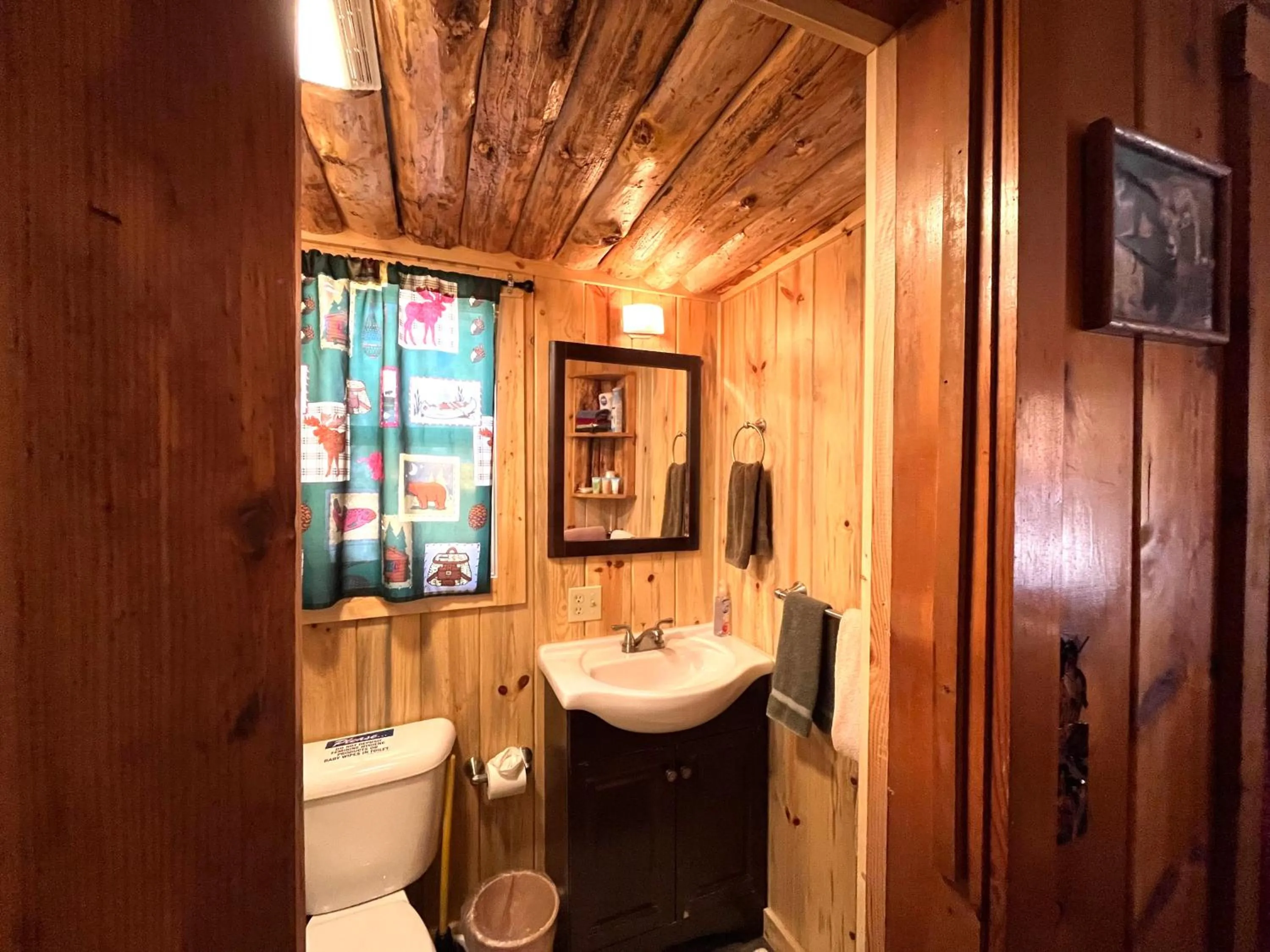 Bathroom in Pine Haven Resort