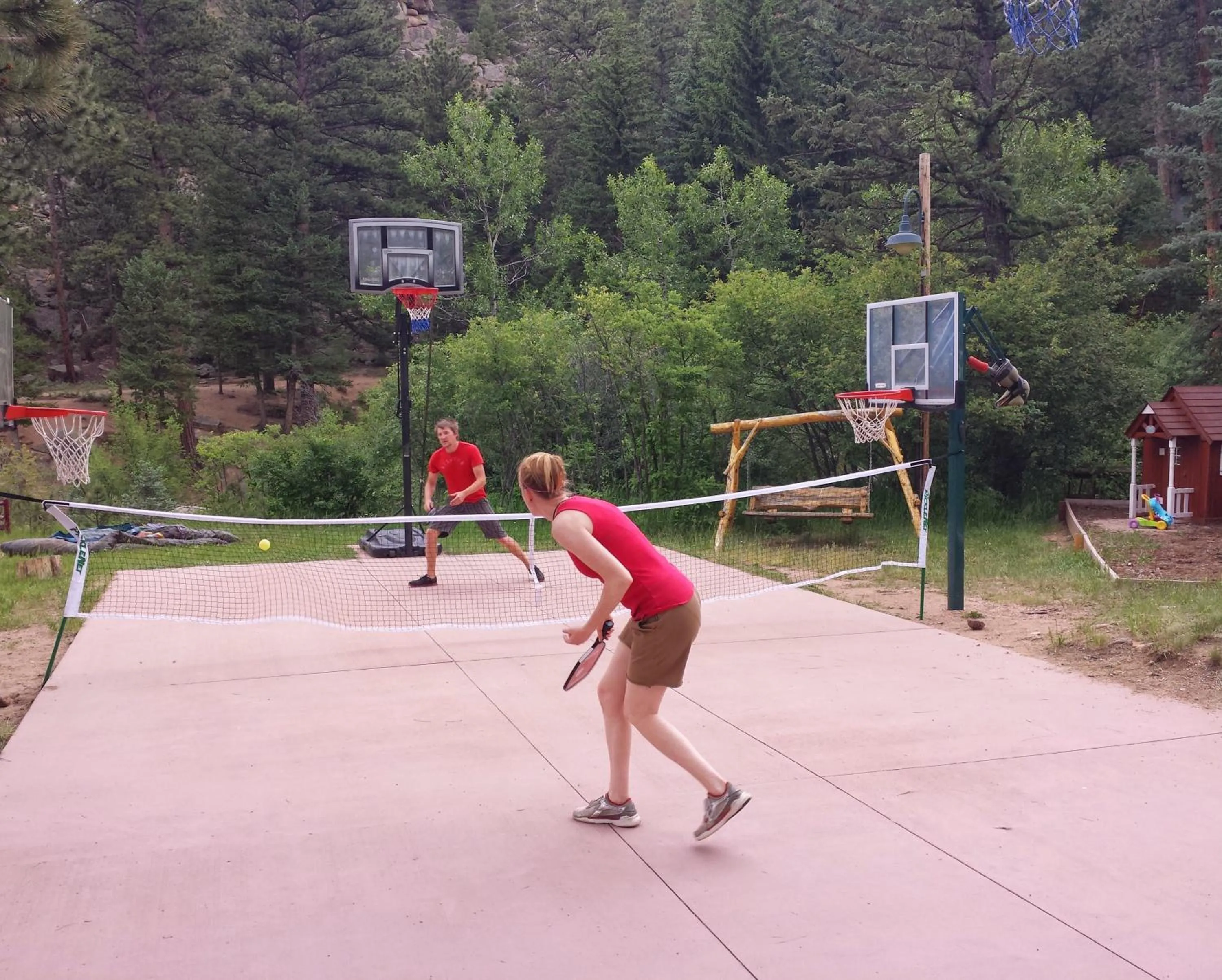 Decorative detail in Pine Haven Resort