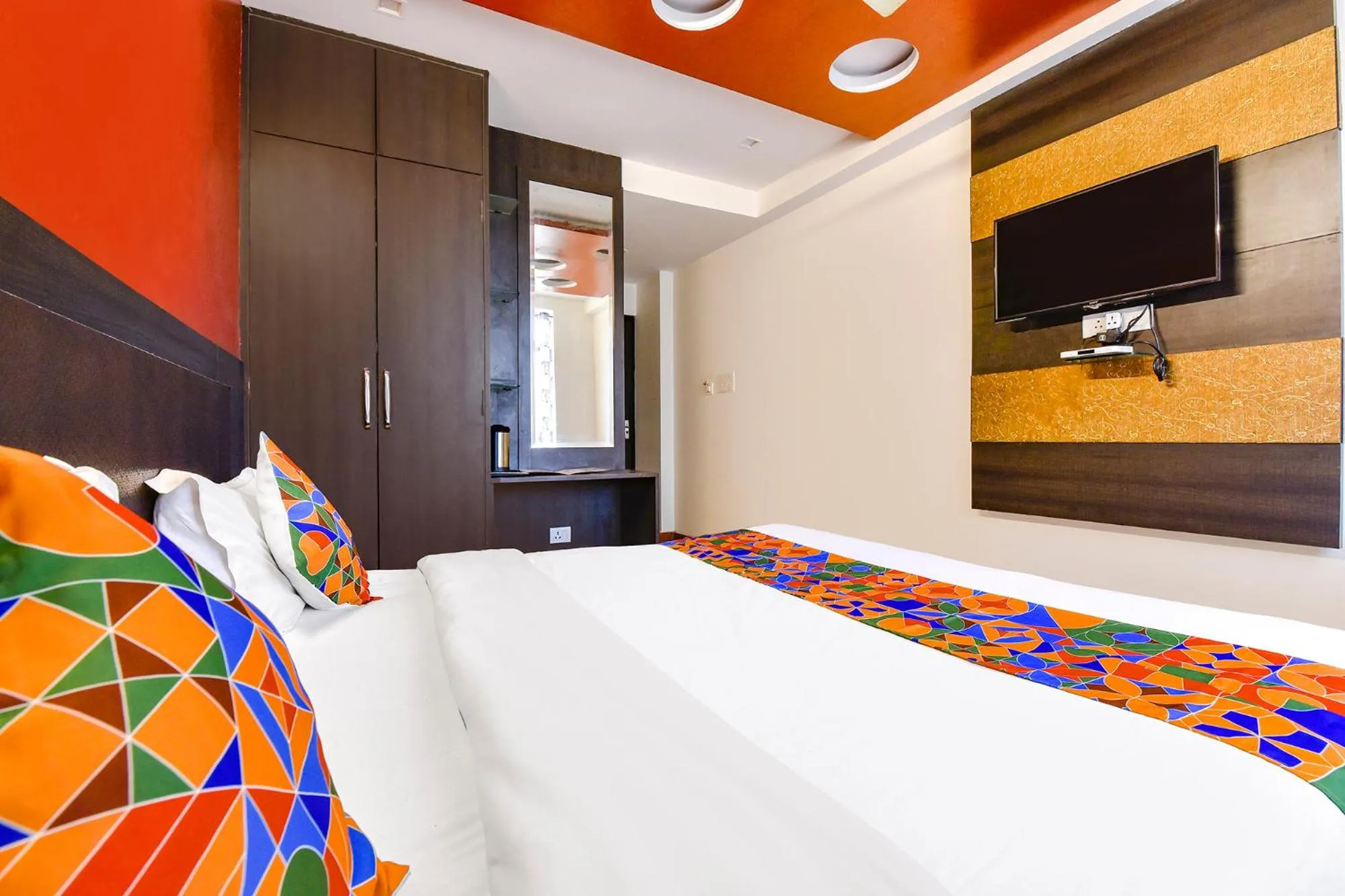 Bed in FabHotel Prestige Elite - Nashik Road