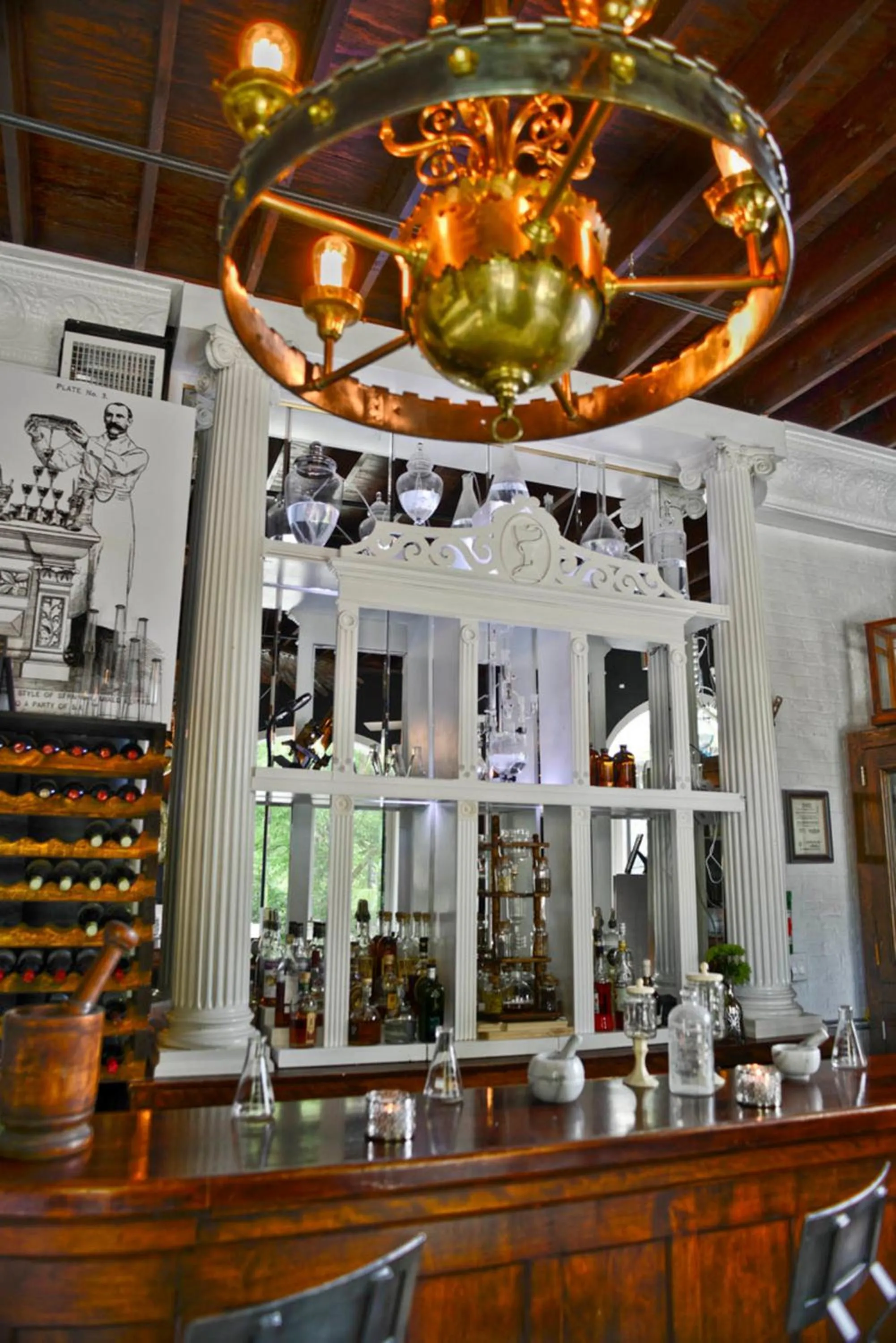 Lounge or bar in Maxwell Mansion Hotel