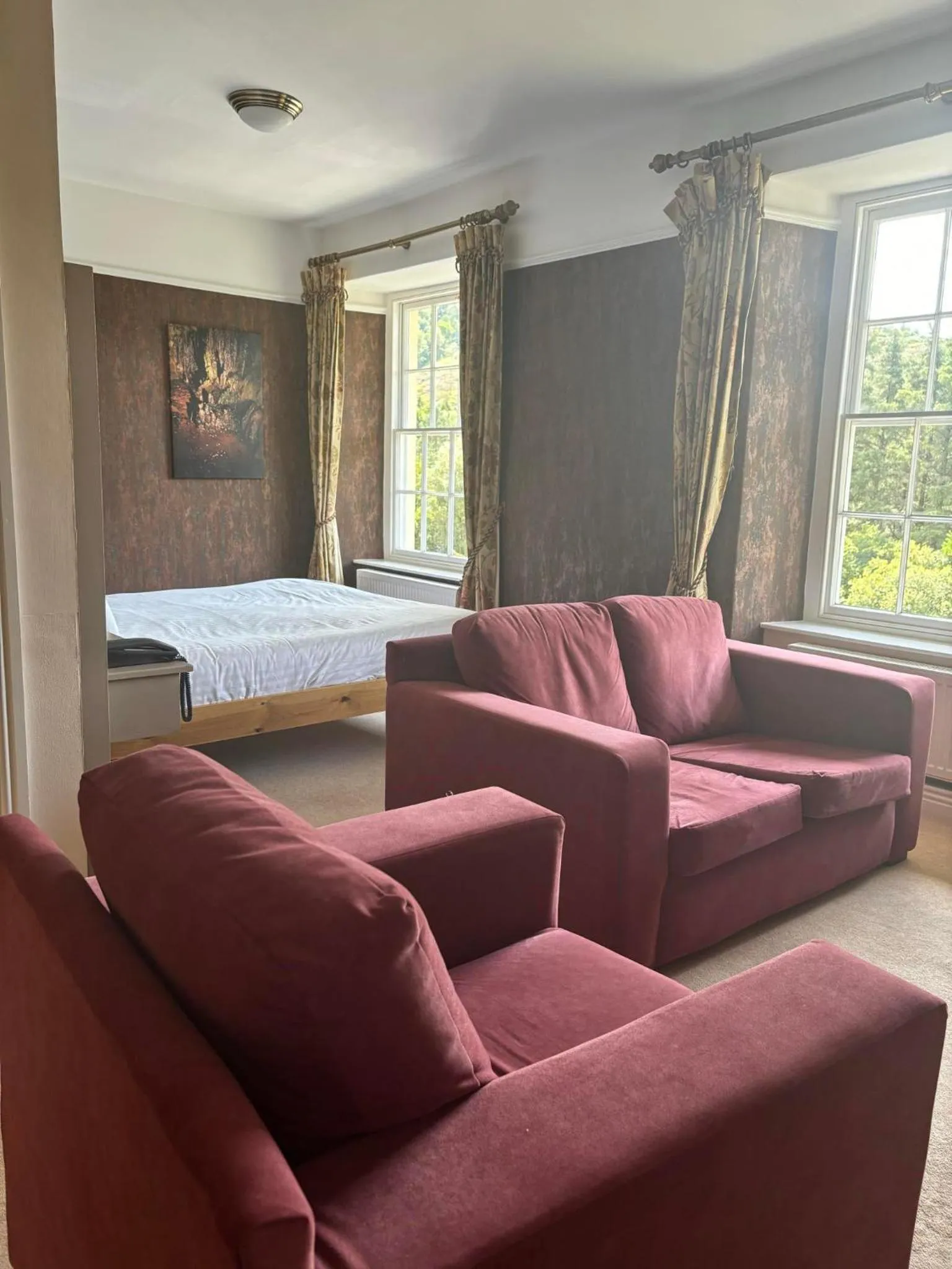 Bed in Royal Victoria Hotel Snowdonia