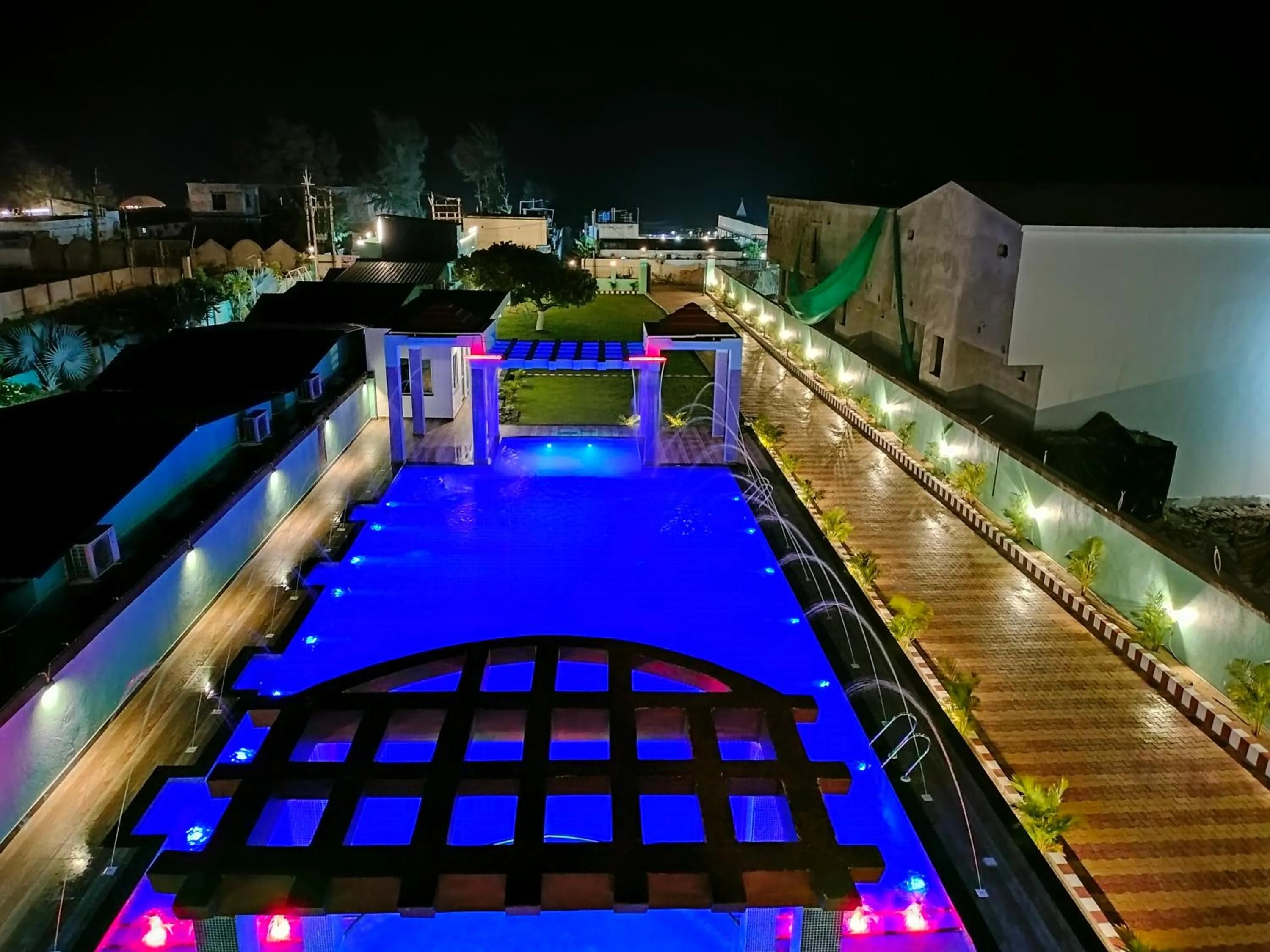 Night in The Triton Beach Resort