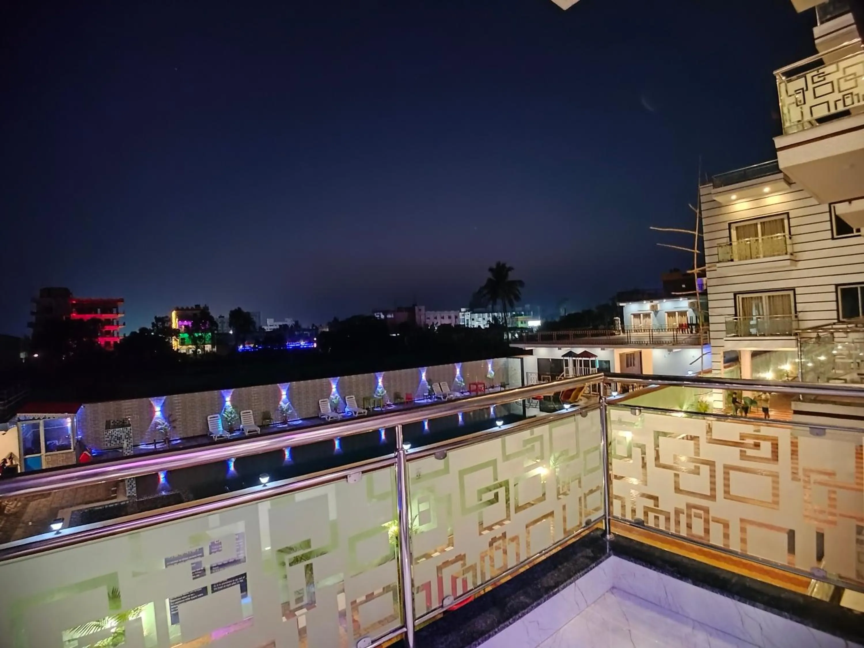 Night in The Triton Beach Resort