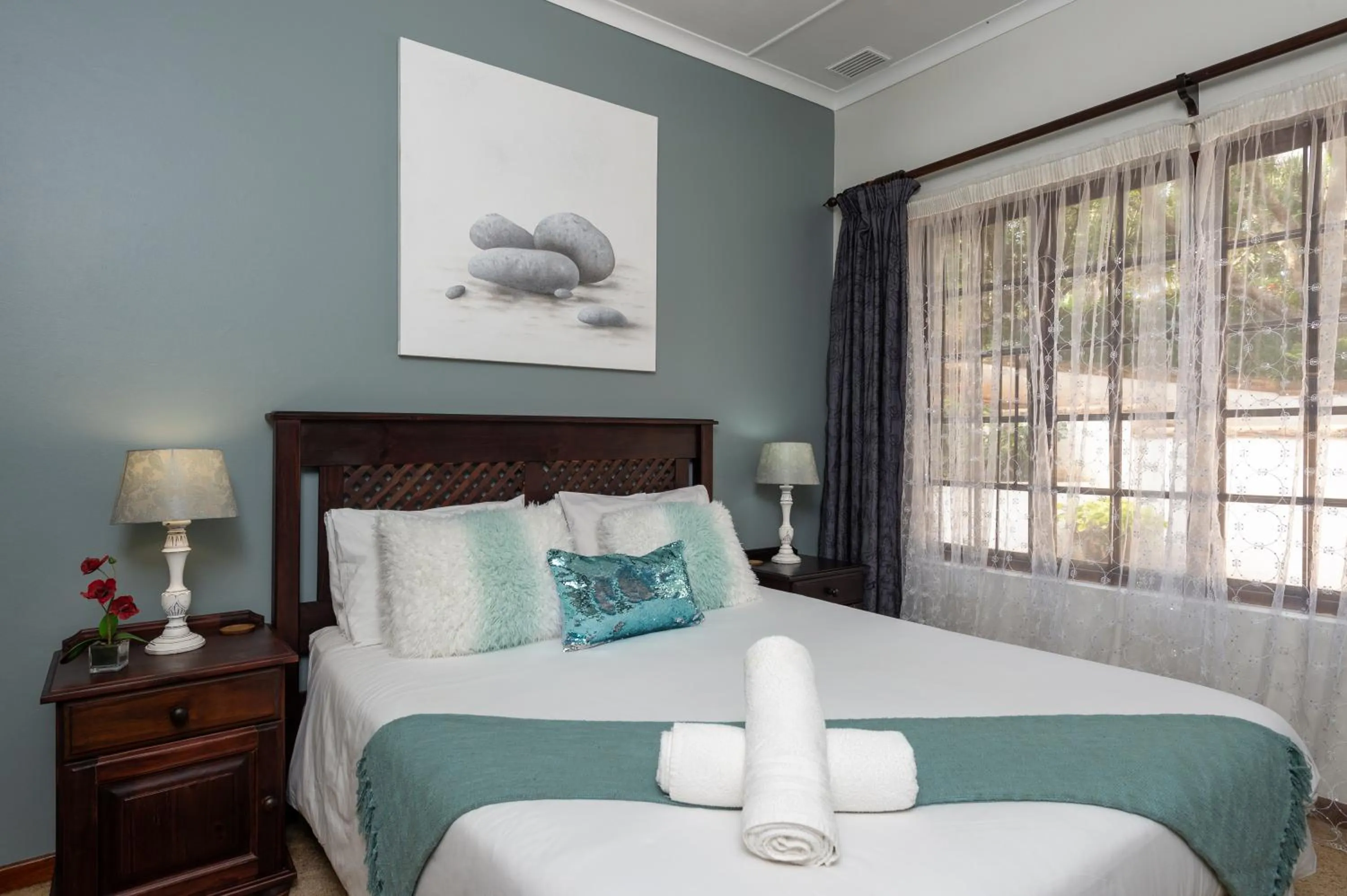 Bed in Zesty Guesthouse