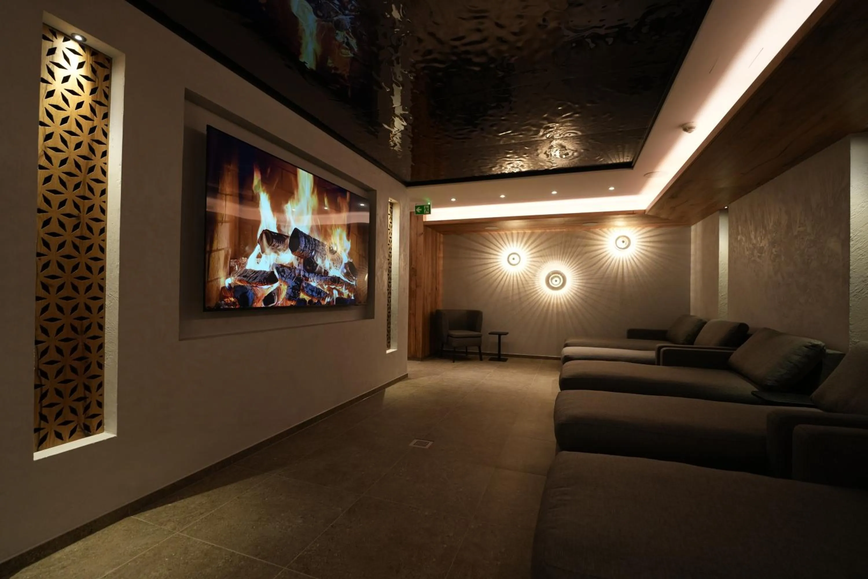 Sauna in Hotel Garni Astoria