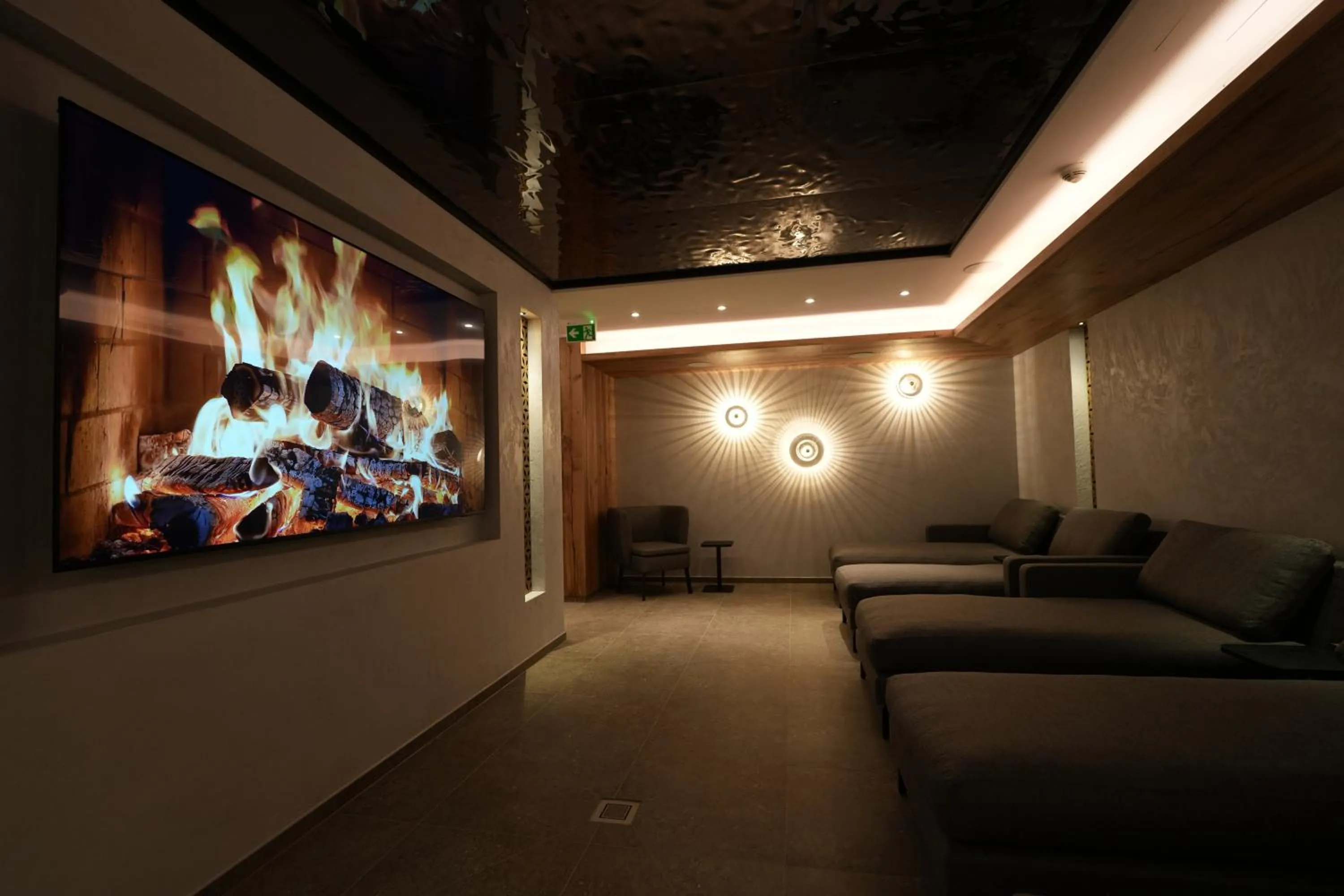 Sauna in Hotel Garni Astoria