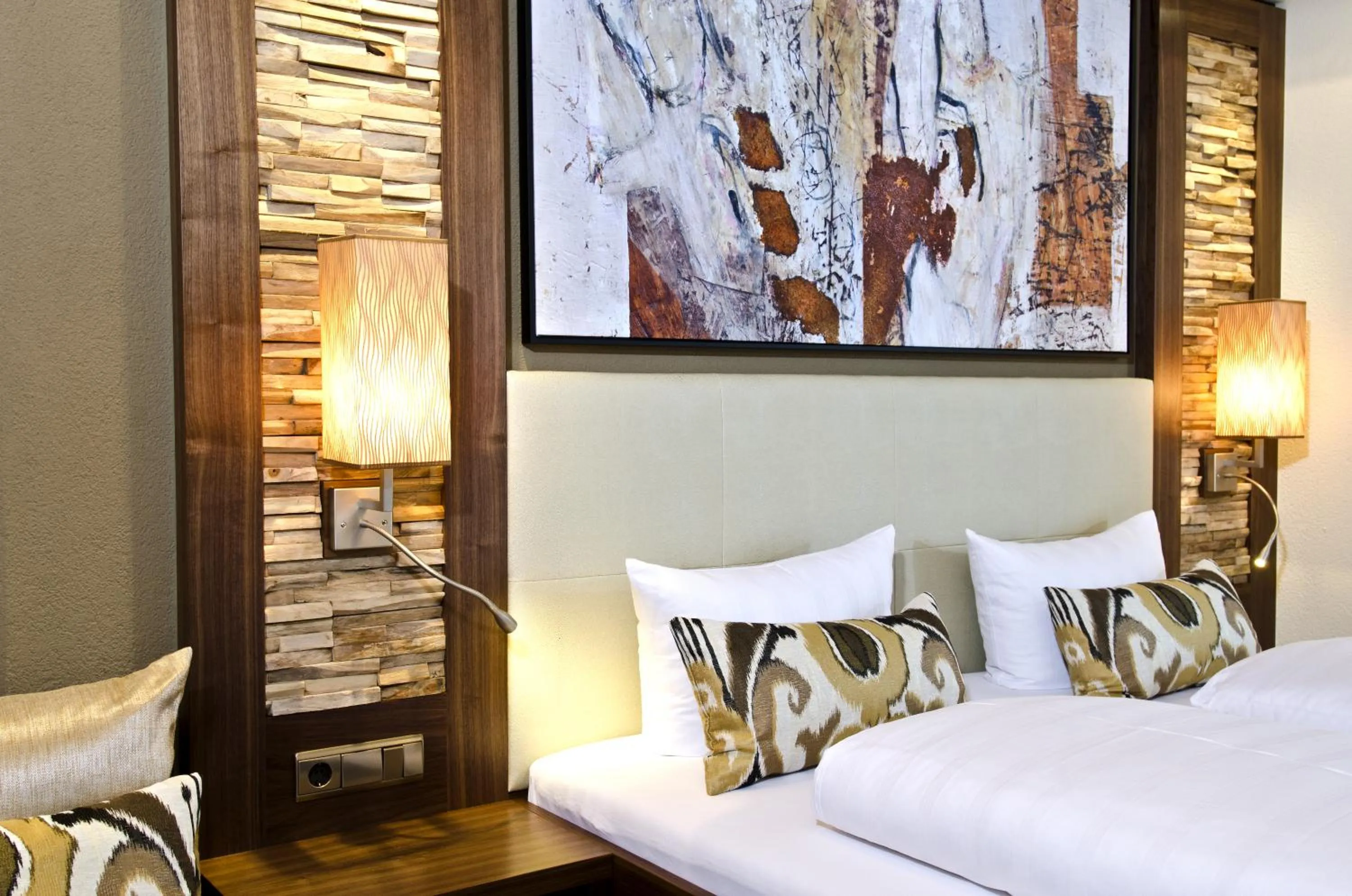 Bed in Hotel Garni Astoria