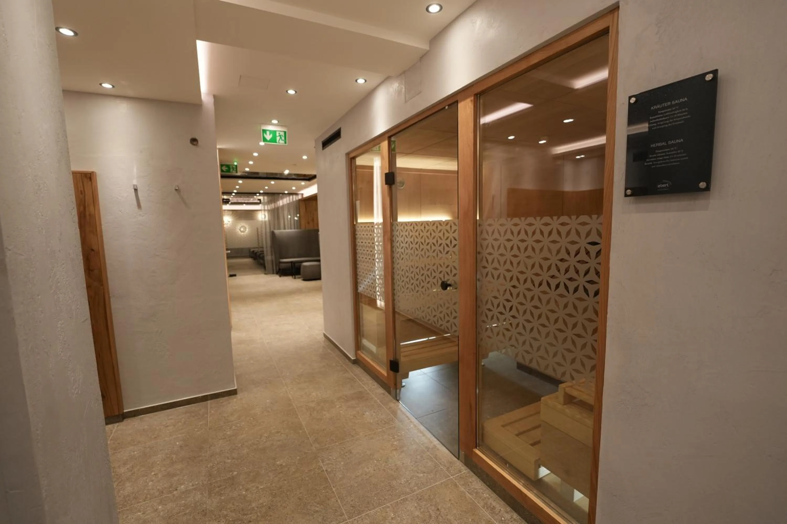 Sauna in Hotel Garni Astoria