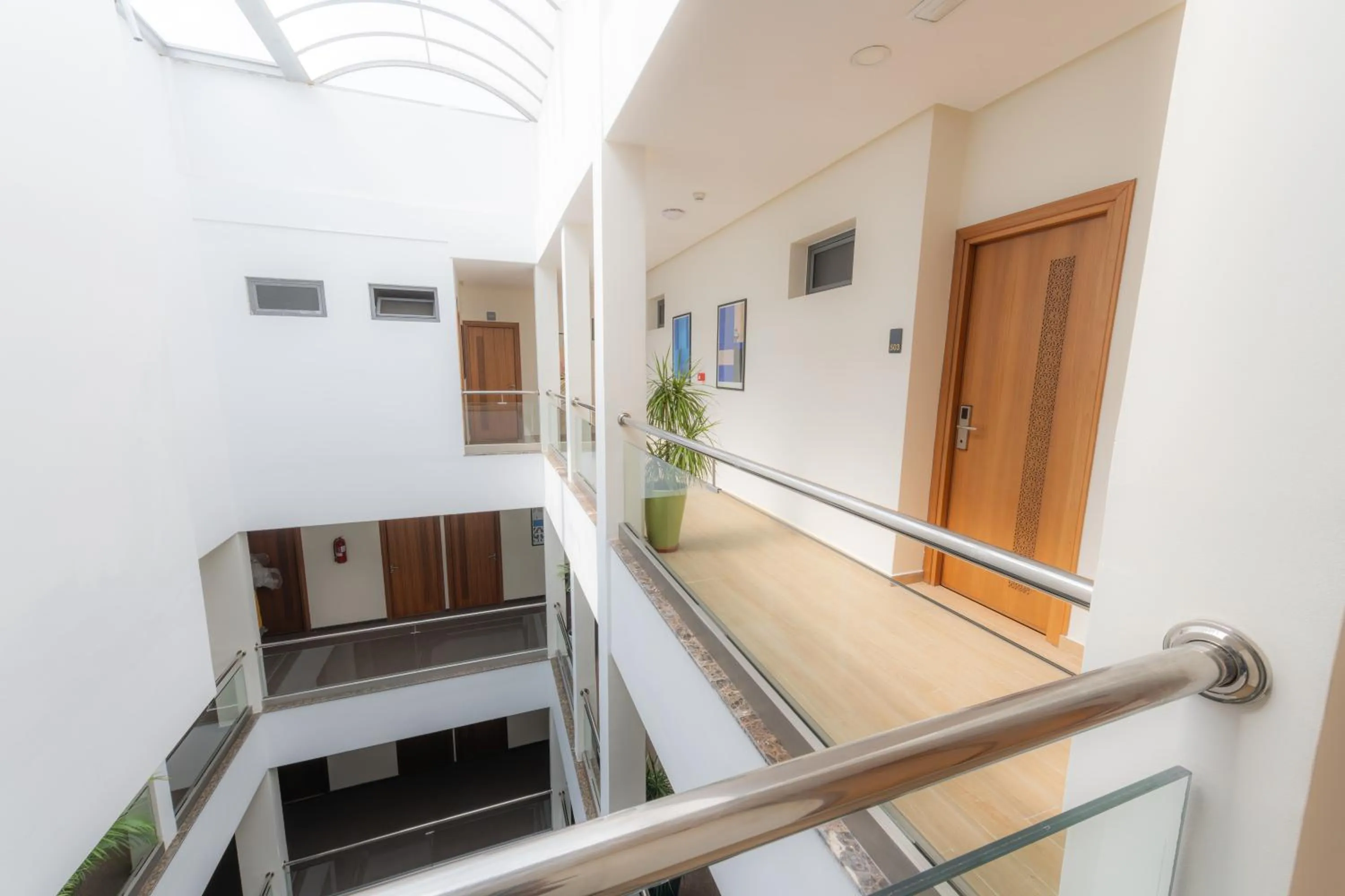 Decorative detail in Olympic Inn Casablanca