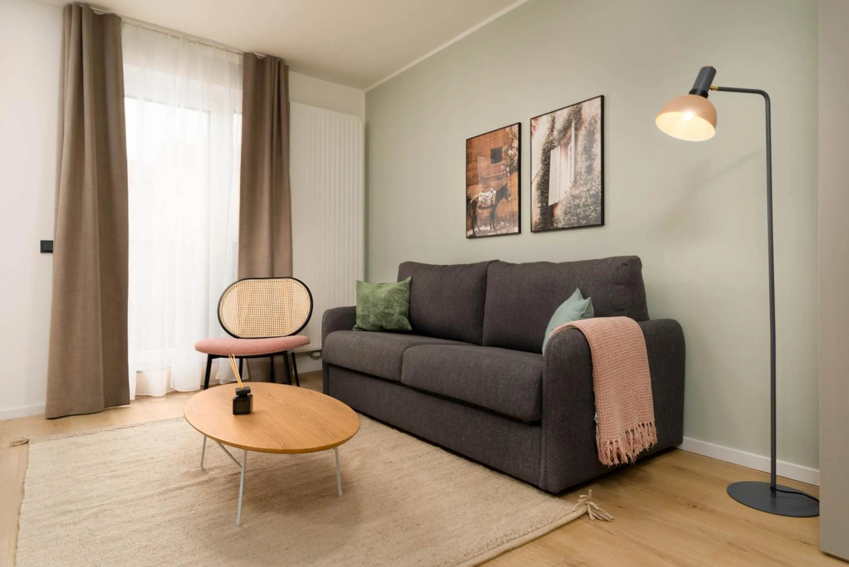 Living room in Limehome Vienna Favoritenstr