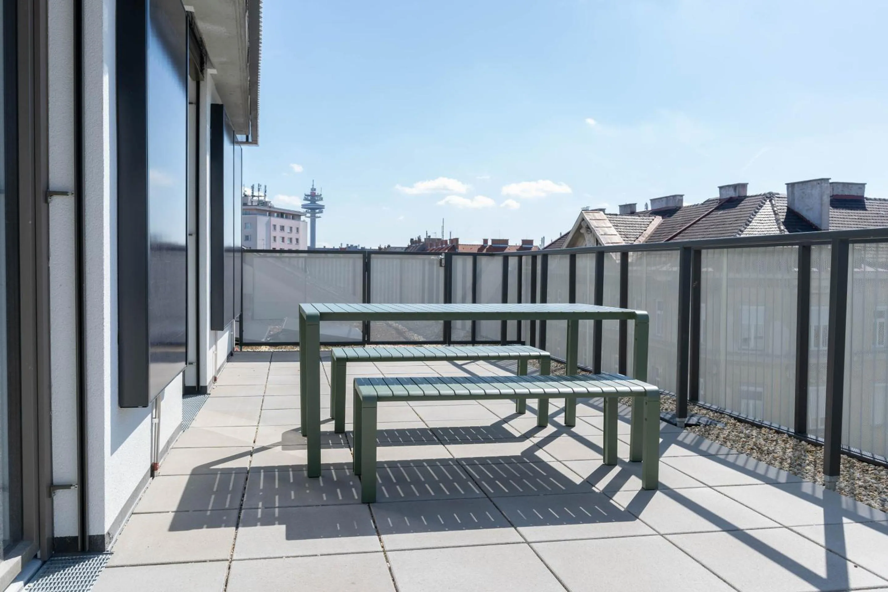 Patio in Limehome Vienna Favoritenstr