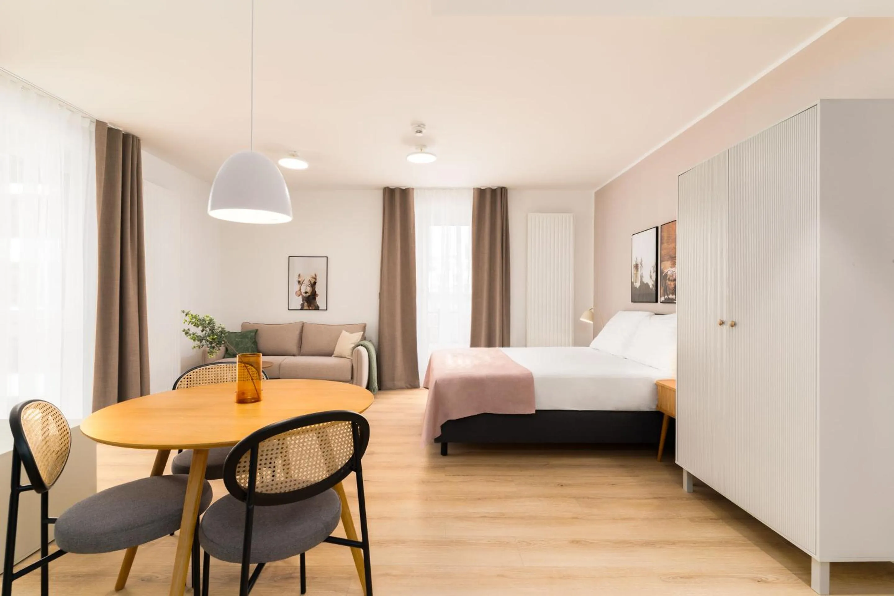 Bed in Limehome Vienna Favoritenstr